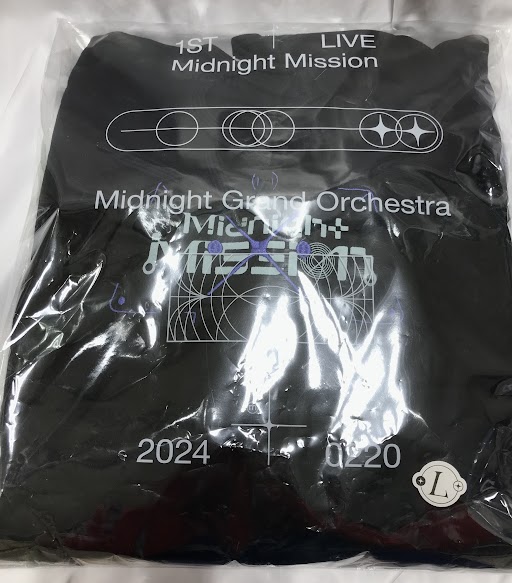 Midnight Grand Orchestra MISSION PARKER 星街すいせい&TAKU INOUE (Lサイズ) 【Midnight Grand Orchestra 1st LIVE 「Midnight Mission」】