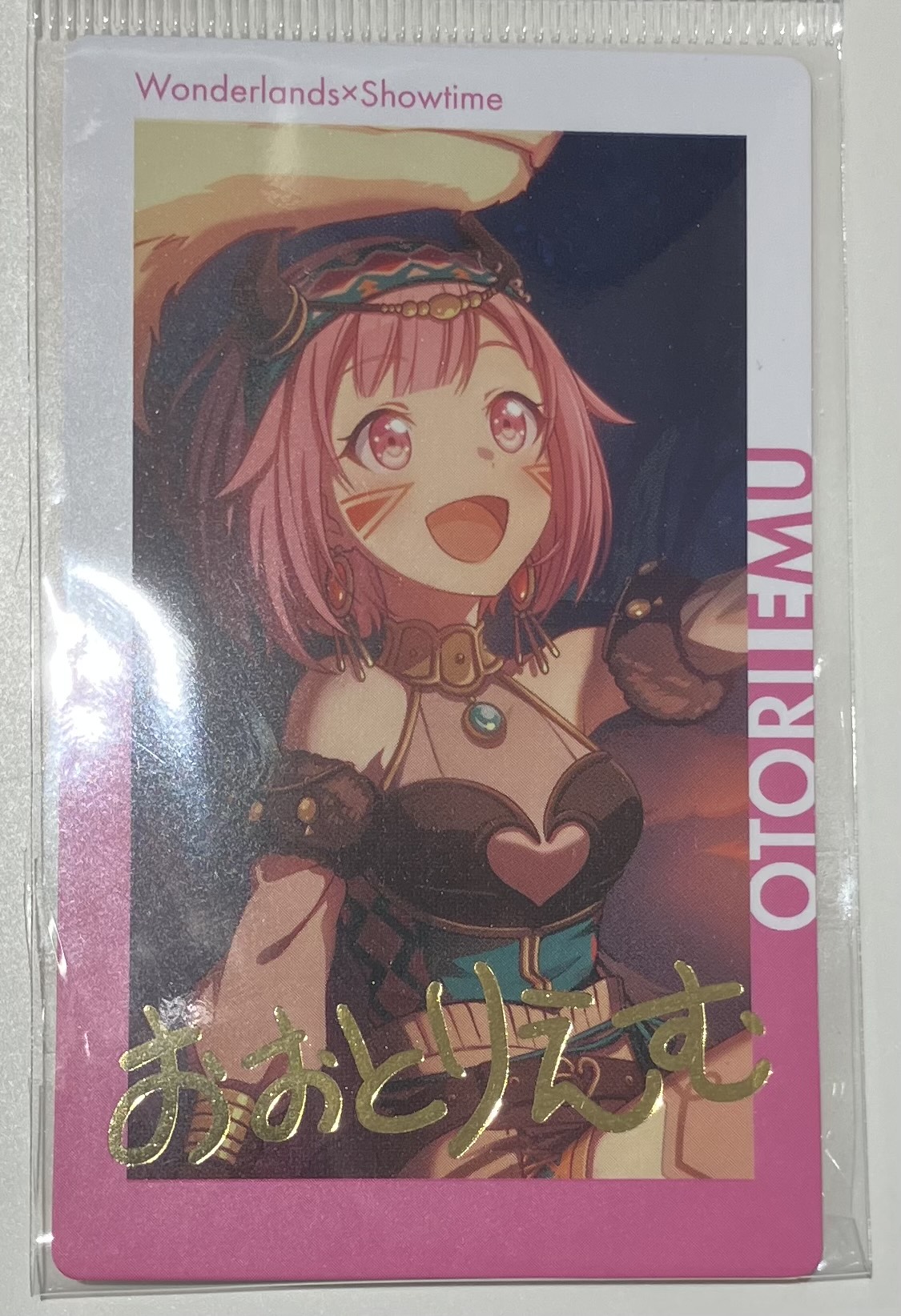 プロジェクトセカイ カラフルステージ! ePick card series vol.8 A 鳳えむ (箔押しレア)