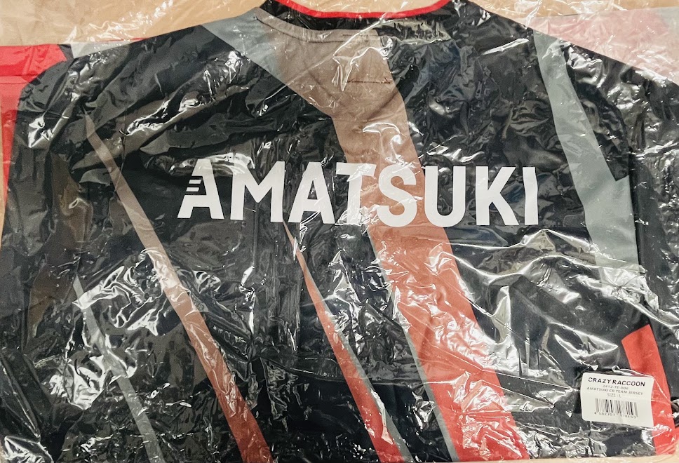 【未開封】Crazy Raccoon CR TEAM JERSEY 天月 (Lサイズ)