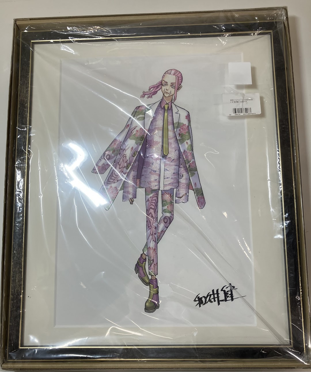 東京卍リベンジャーズ　柴大寿　複製原画 東京リベンジャーズ 原画展 コマクリアバッグ 柴大寿 コマ クリア