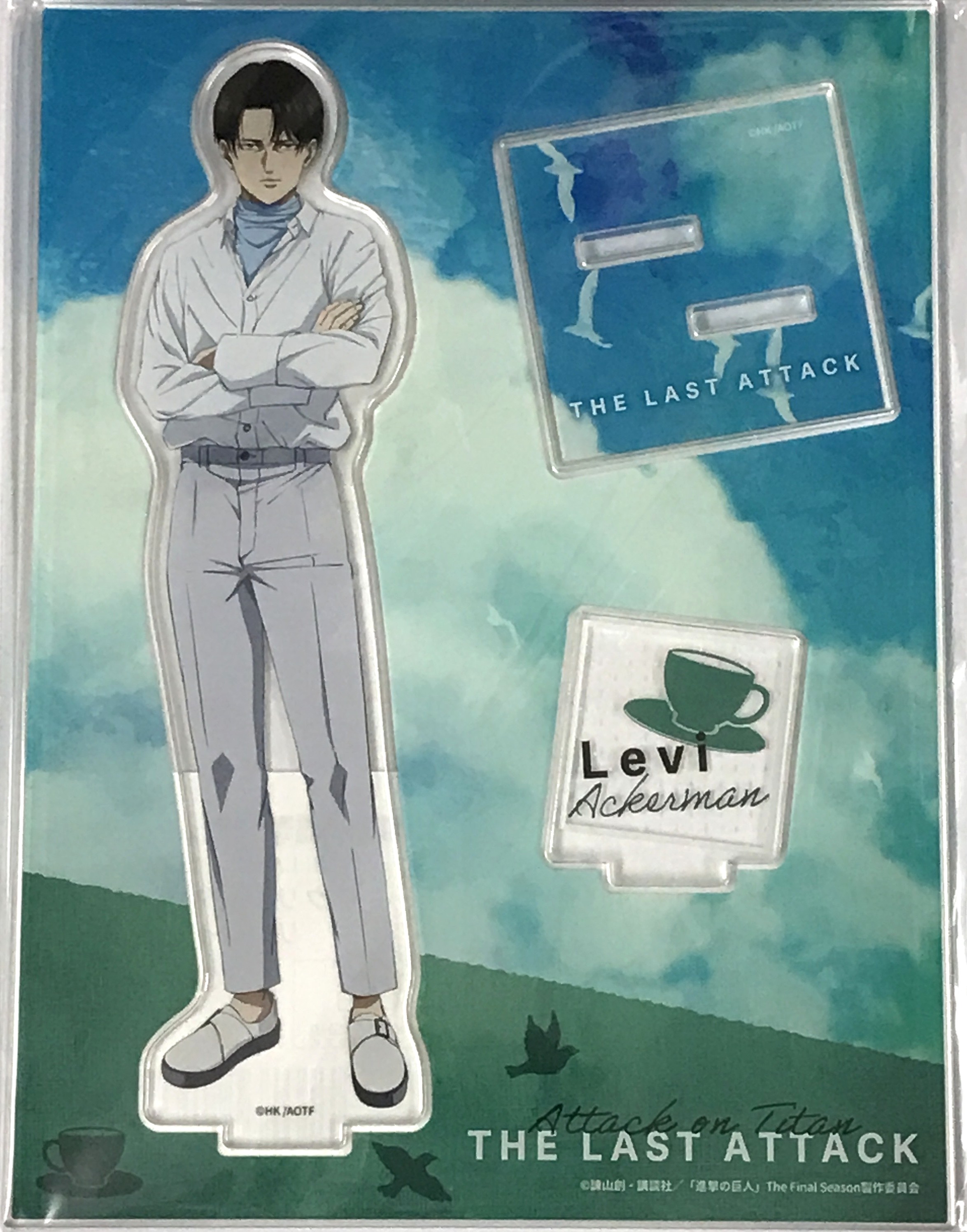 Blu-ray/DVD第1巻ジャケットイラスト アクリルスタンド　進撃の巨人 Blu-ray/DVD第1巻ジャケットイラスト アクリルスタンド 進撃の