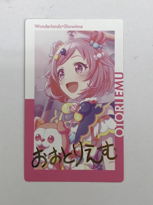 プロジェクトセカイ カラフルステージ! ePick card series vol.1 B 鳳えむ (箔押しレア)
