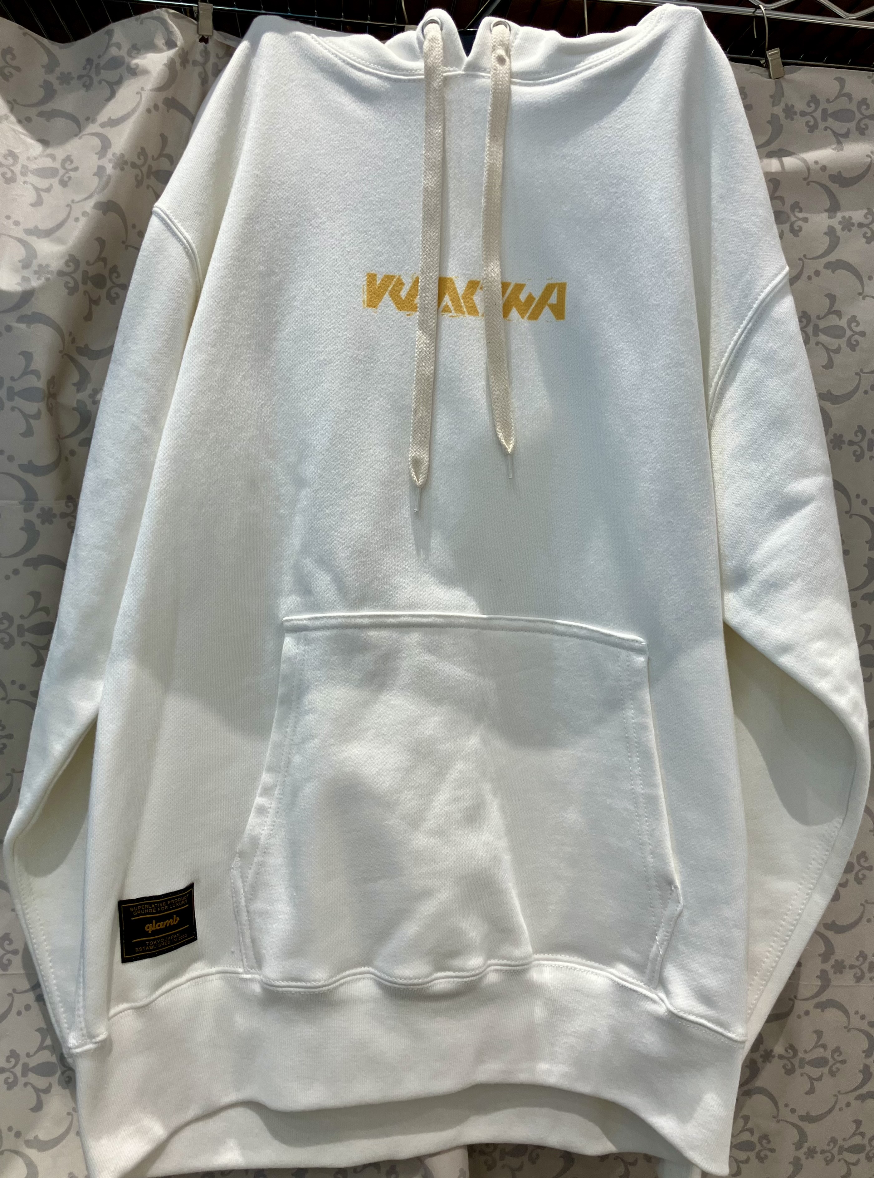 にじさんじ×glamb FURA KANATO Hoodie 風楽奏斗 ホワイト (Mサイズ)