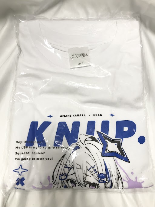 【未開封】ホロライブ 活動4周年記念 KNUP.Tシャツ 天音かなた