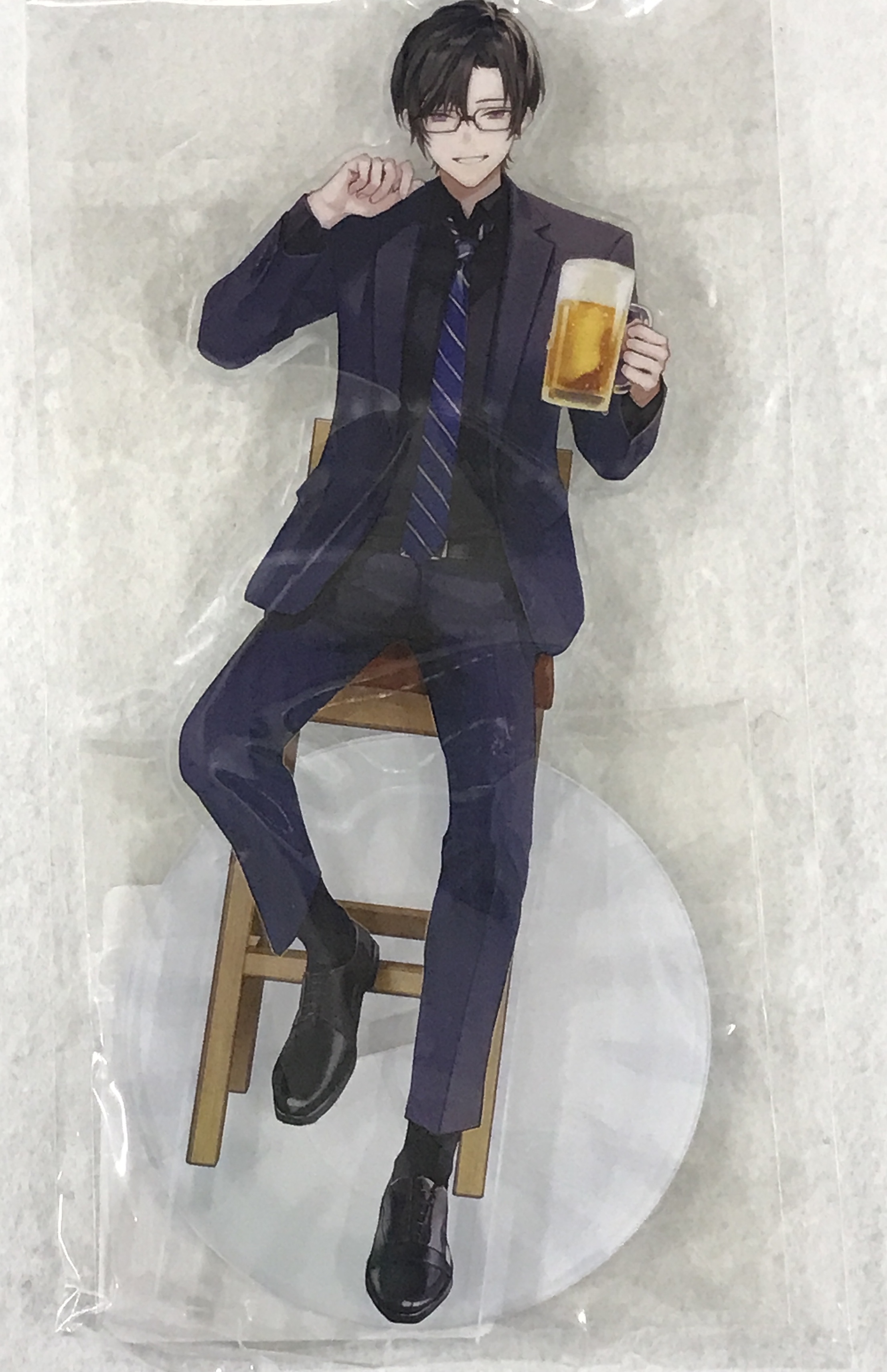 DMMスクラッチ にじさんじ 「仕事帰りに一杯」 C-1賞 アクリルスタンド