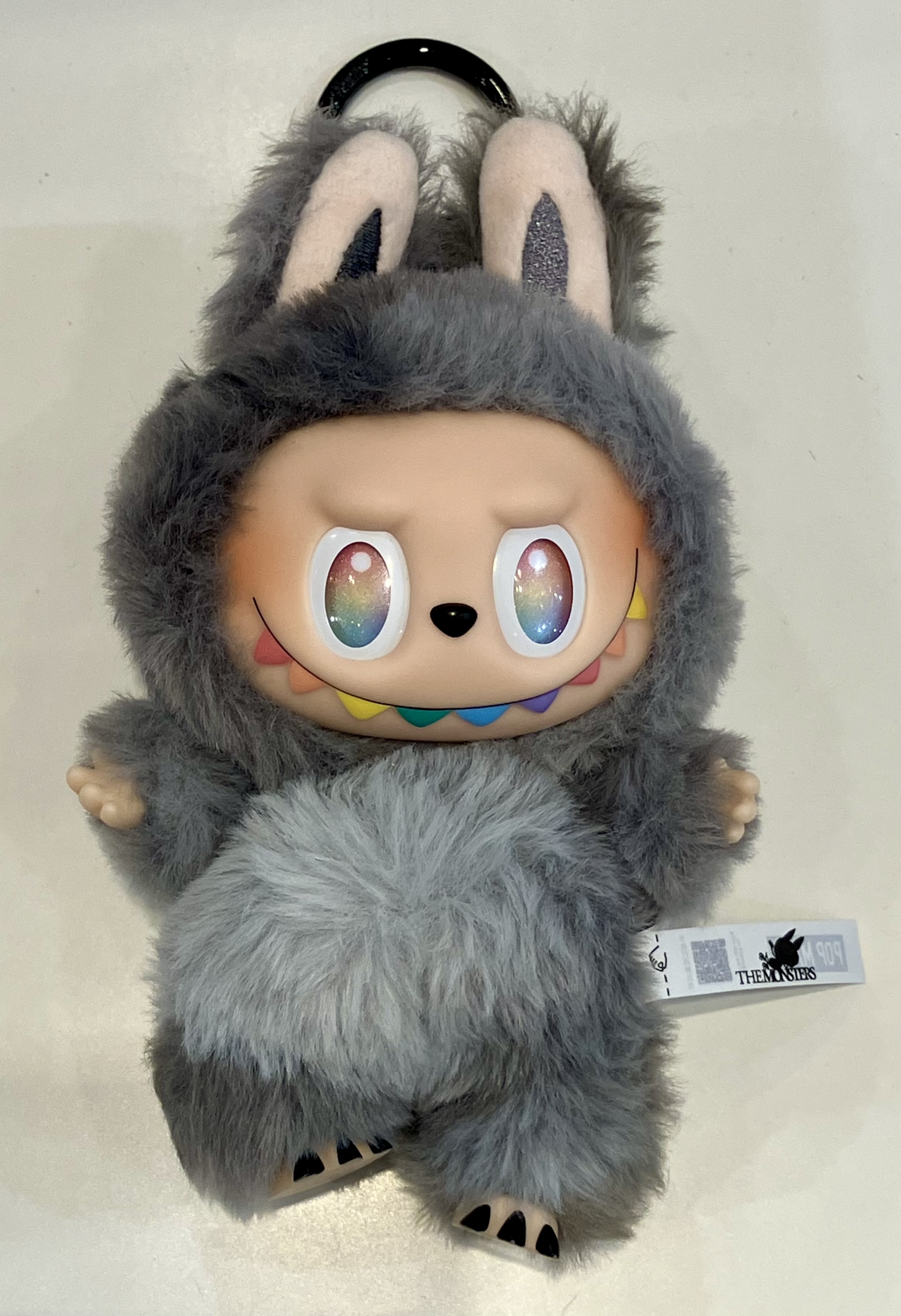 POPMART THE MONSTERS Big into Energy シリーズ ぬいぐるみペンダント LABUBU ID (シークレット)