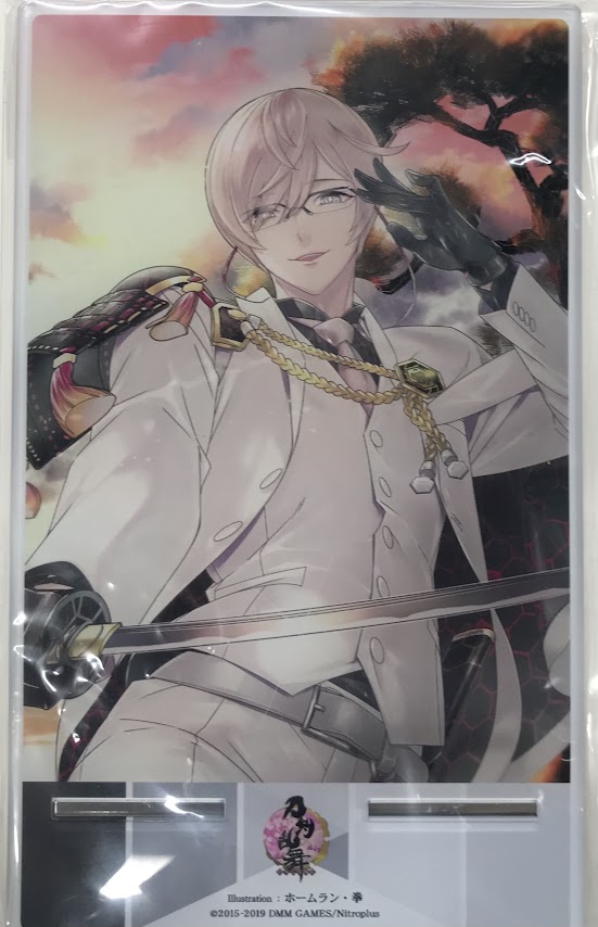 刀剣乱舞 二周年記念祝画アクリルミラースタンド 亀甲貞宗
