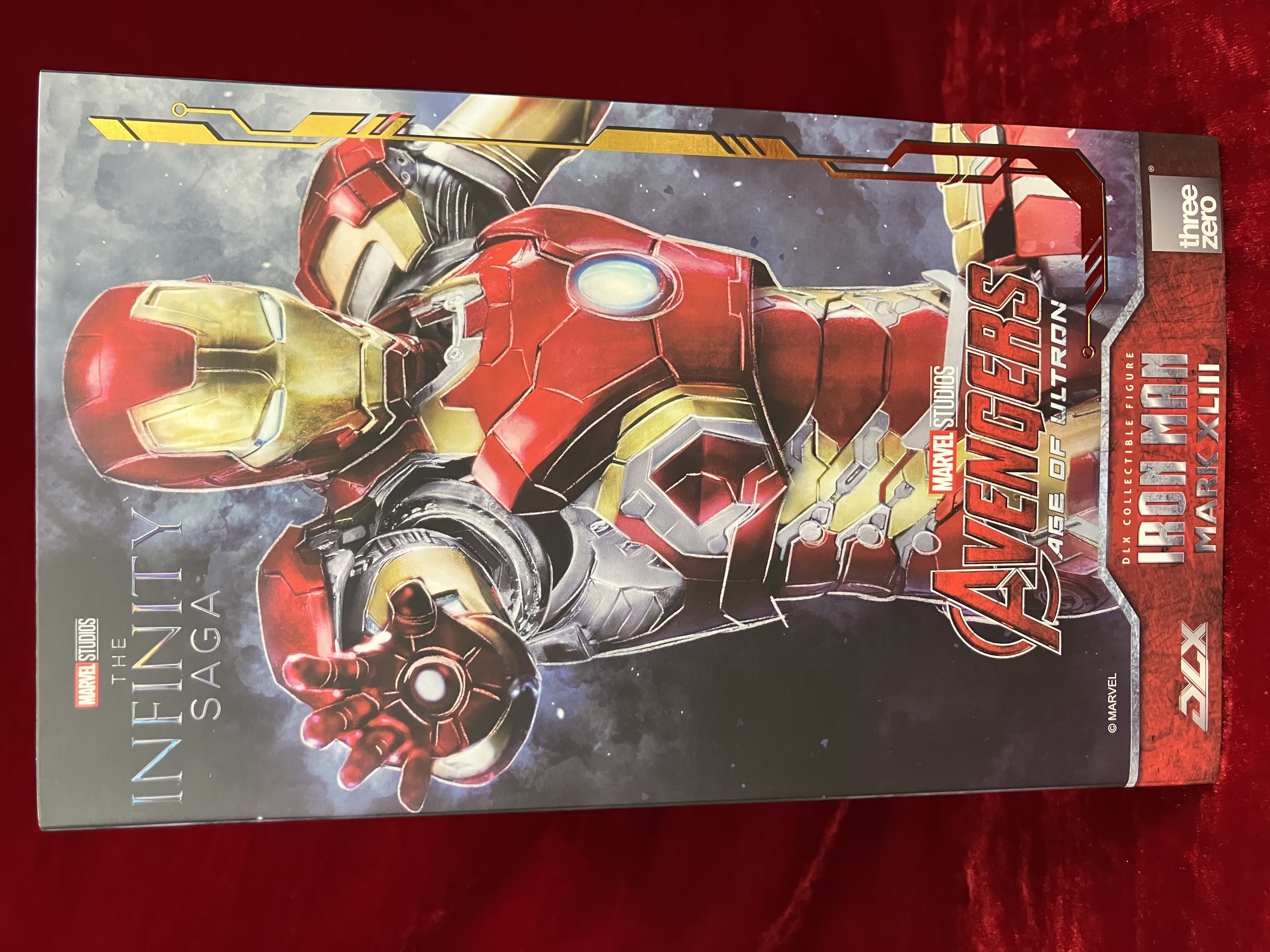 【未開封】アベンジャーズ:インフィニティ・サーガ DLX Iron Man Mark 43 (再販) 【フィギュア】[threezero]