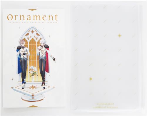 台座イラストまとめ本セット(Ornament+2層アクリルスタンド+シルク印刷クリアポーチ) 【にじさんじ】[AIo][404]