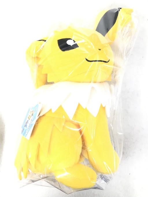 ポケットモンスター しっぽみてみて! でっかいぬいぐるみ～サンダース・ミズゴロウ～ サンダース