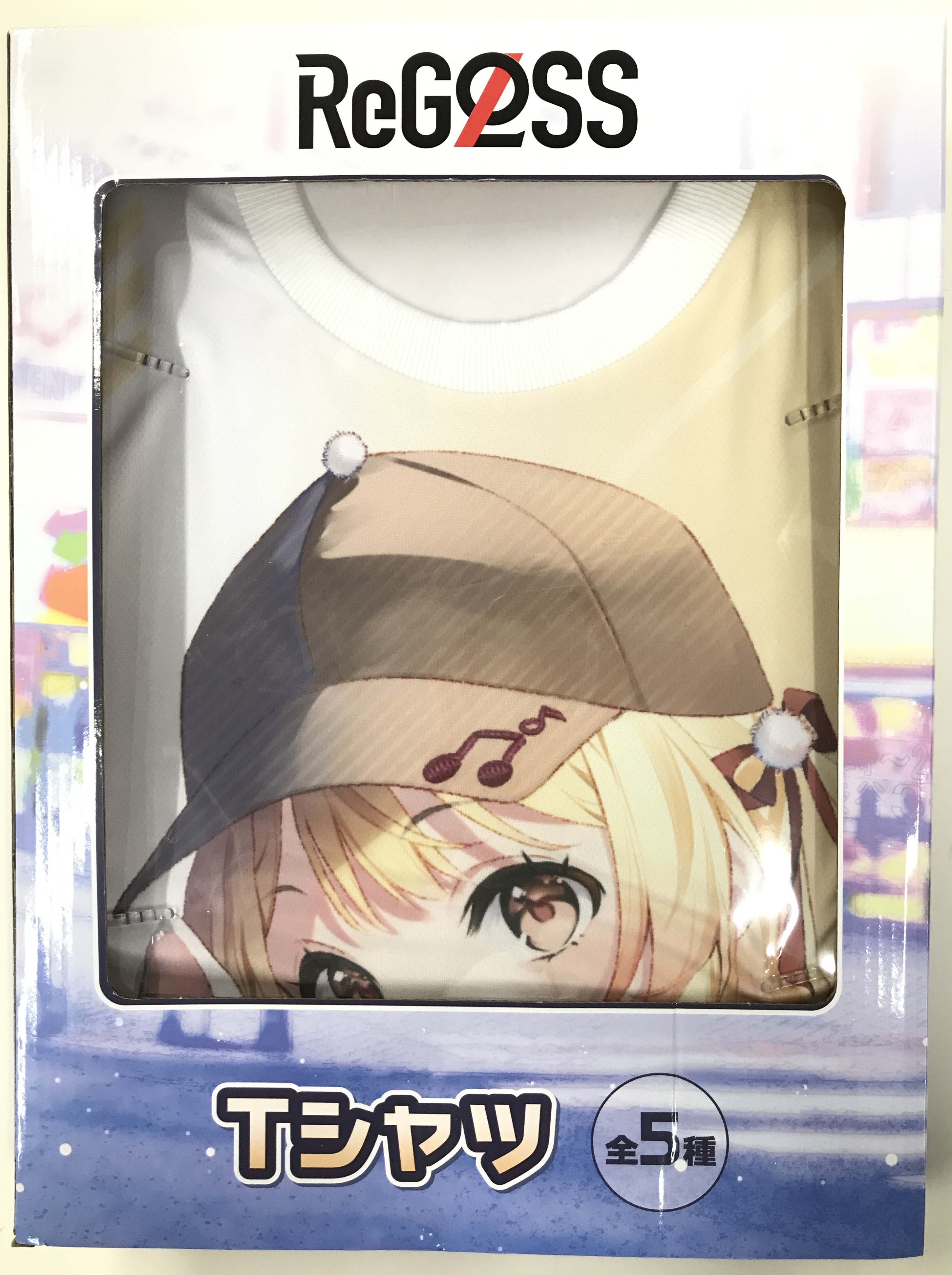 【未開封】ホロライブ ReGLOSS フルグラフィックTシャツ 音乃瀬奏