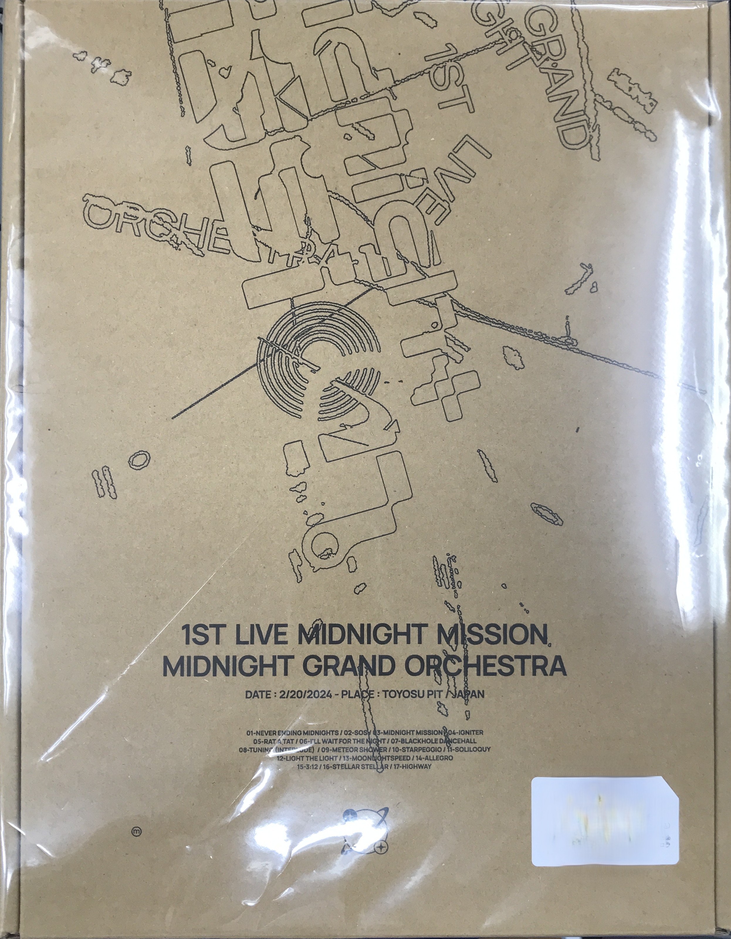 Midnight Grand Orchestra 1st LIVE 「Midnight Mission」 完全生産限定版 【ブルーレイ】