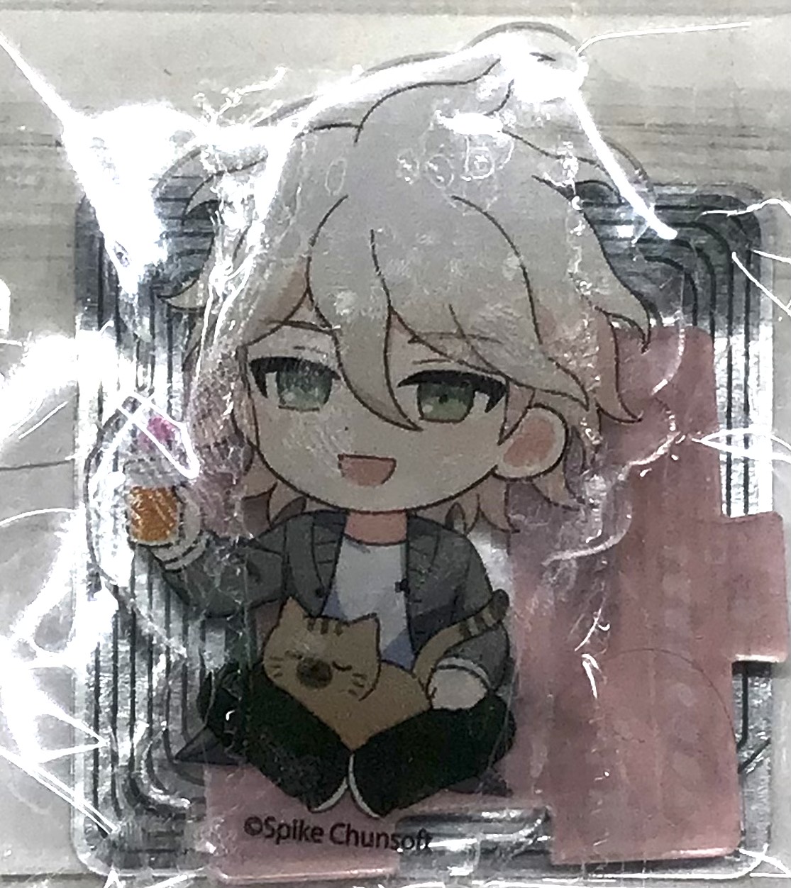 ダンガンロンパ 1・2 Reload×カラオケまねきねこ ミニアクリルスタンド 狛枝凪斗
