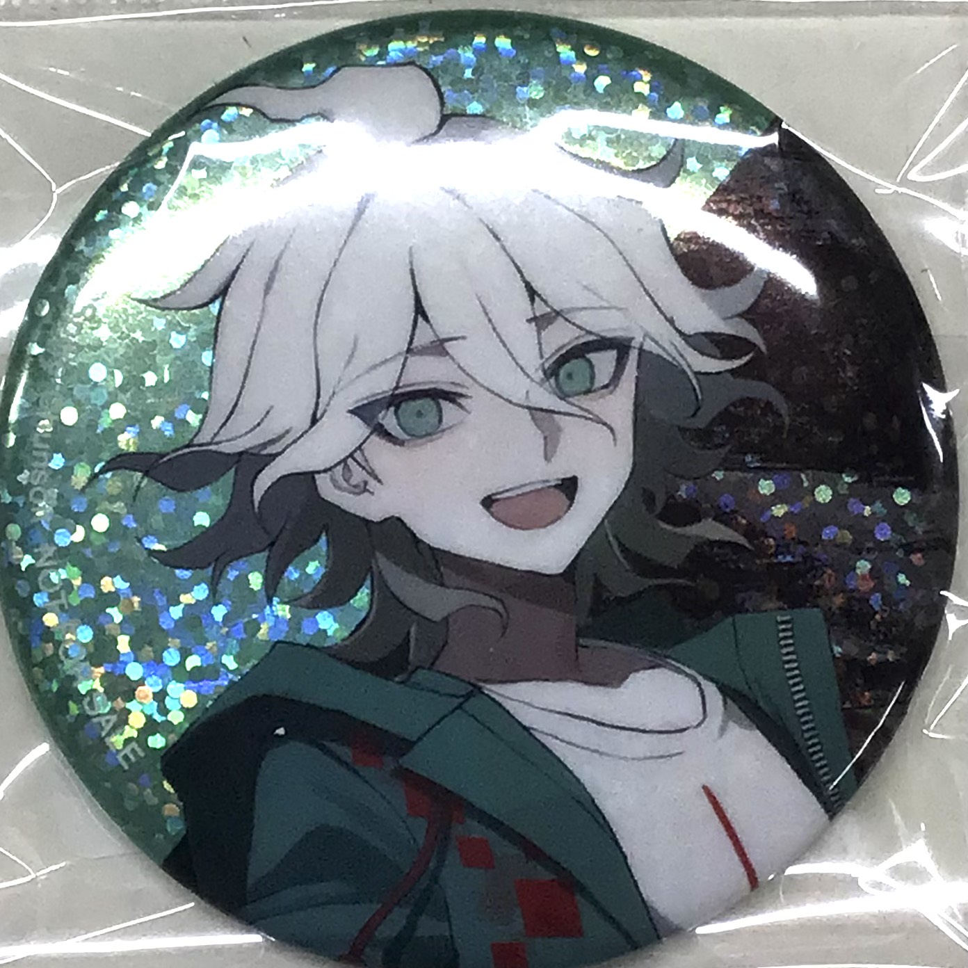 ダンガンロンパ シリーズ 描き起こし Art by さくしゃ2 トレーディングホログラム缶バッジ 狛枝凪斗 【アニメイト限定 1BOX購入特典】