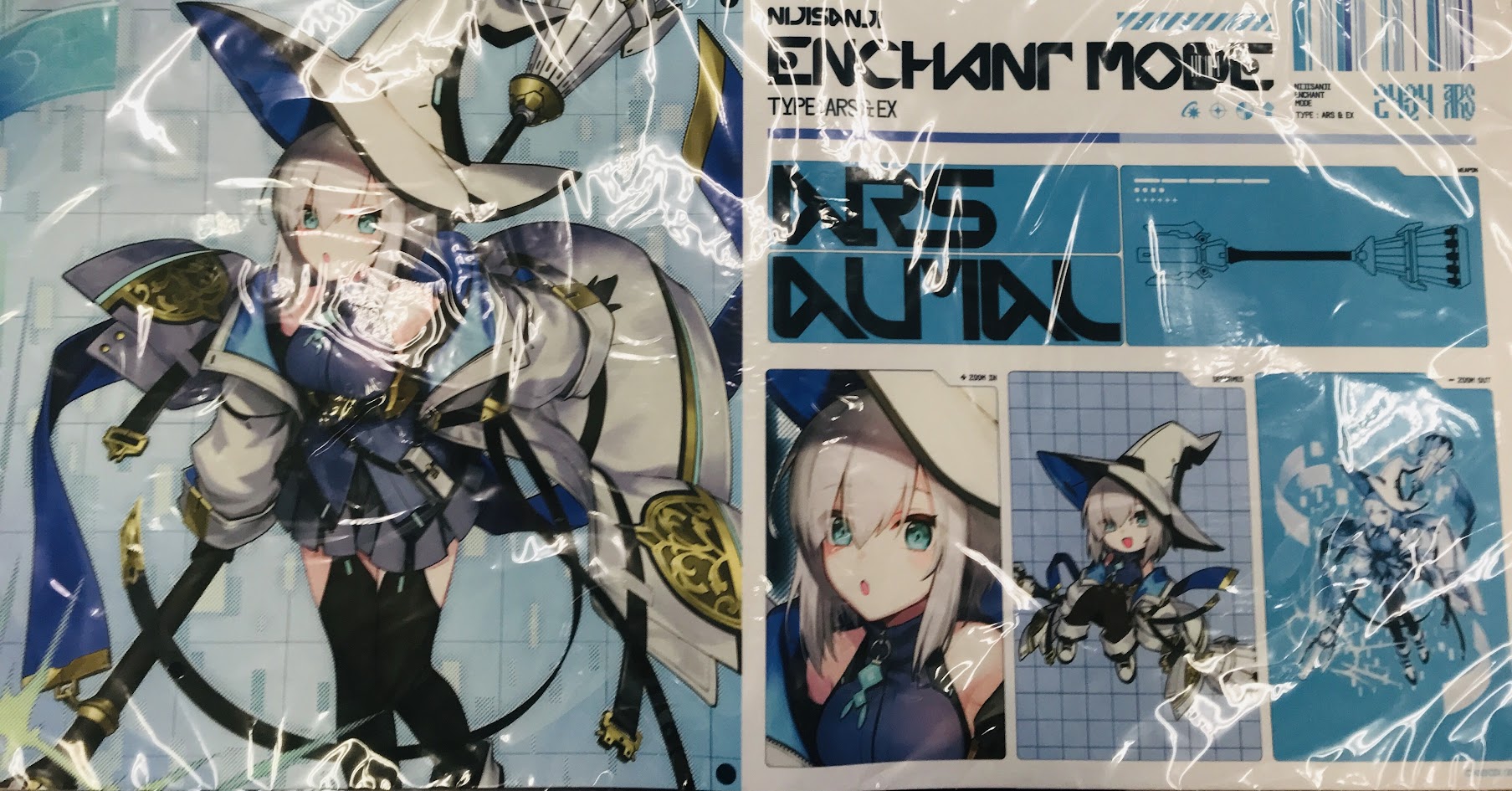 【未開封】にじさんじ NIJISANJI Enchant Mode Type:Ars&Ex 大判ラバーマット アルス・アルマル