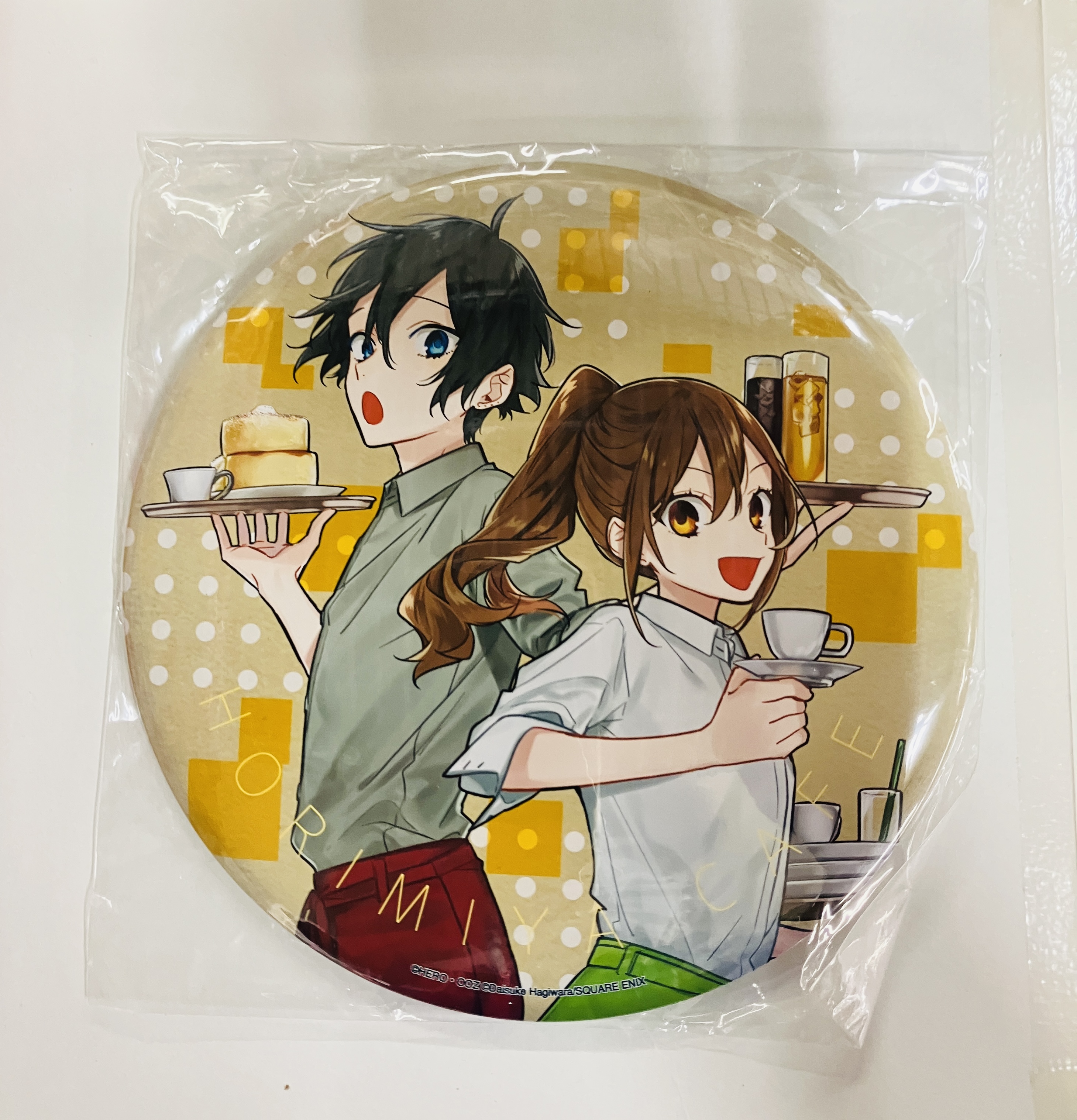 【未開封】ホリミヤ オリジナルビッグ缶バッジ 堀京子&宮村伊澄