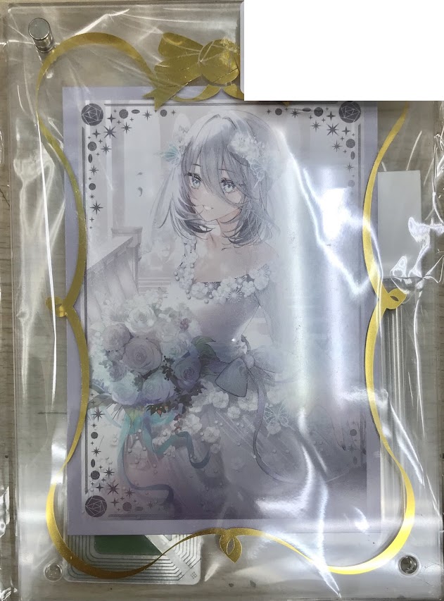 にじさんじ ジューンブライド2024 ～Rose Ribbon Knot～ フォトフレーム&ブロマイドセット ソフィア・ヴァレンタイン