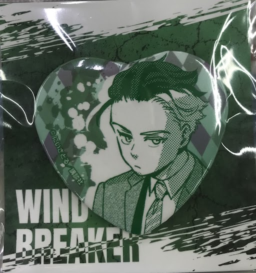 【未開封】漫画 WIND BREAKER くじメイト 缶バッジ賞 缶バッジ 桜遥 ハート