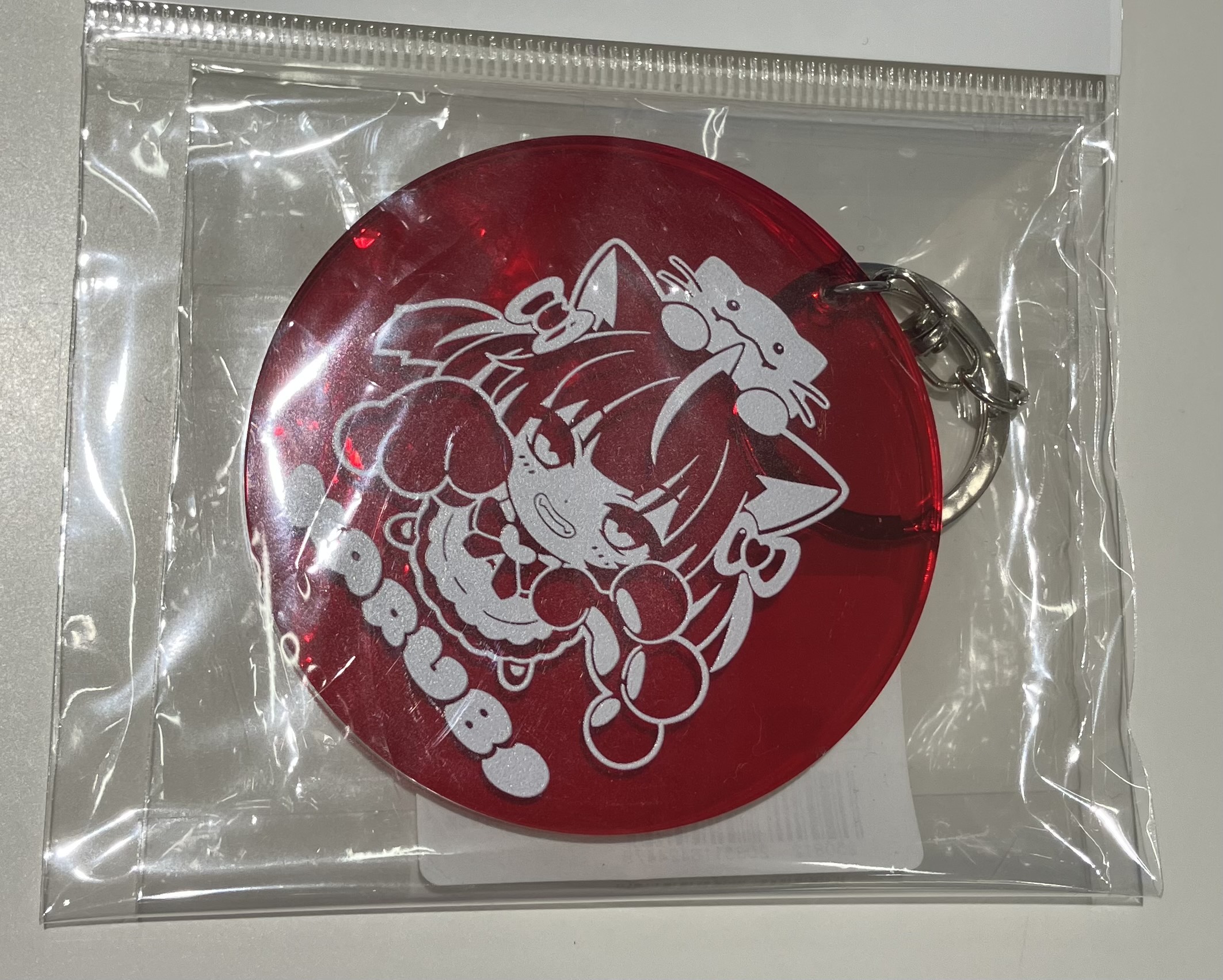 Crazy Raccoon アクキー 赤見かるび