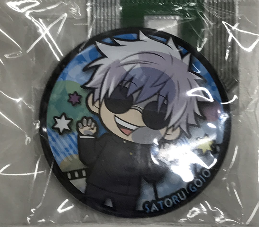 【新品未開封】呪術廻戦 五条悟 あの日の思い出缶バッジ ぴたでふぉめ 呪術廻戦 五条悟 ぴた でふぉめ 懐玉・玉折 Party Time 缶バッジ