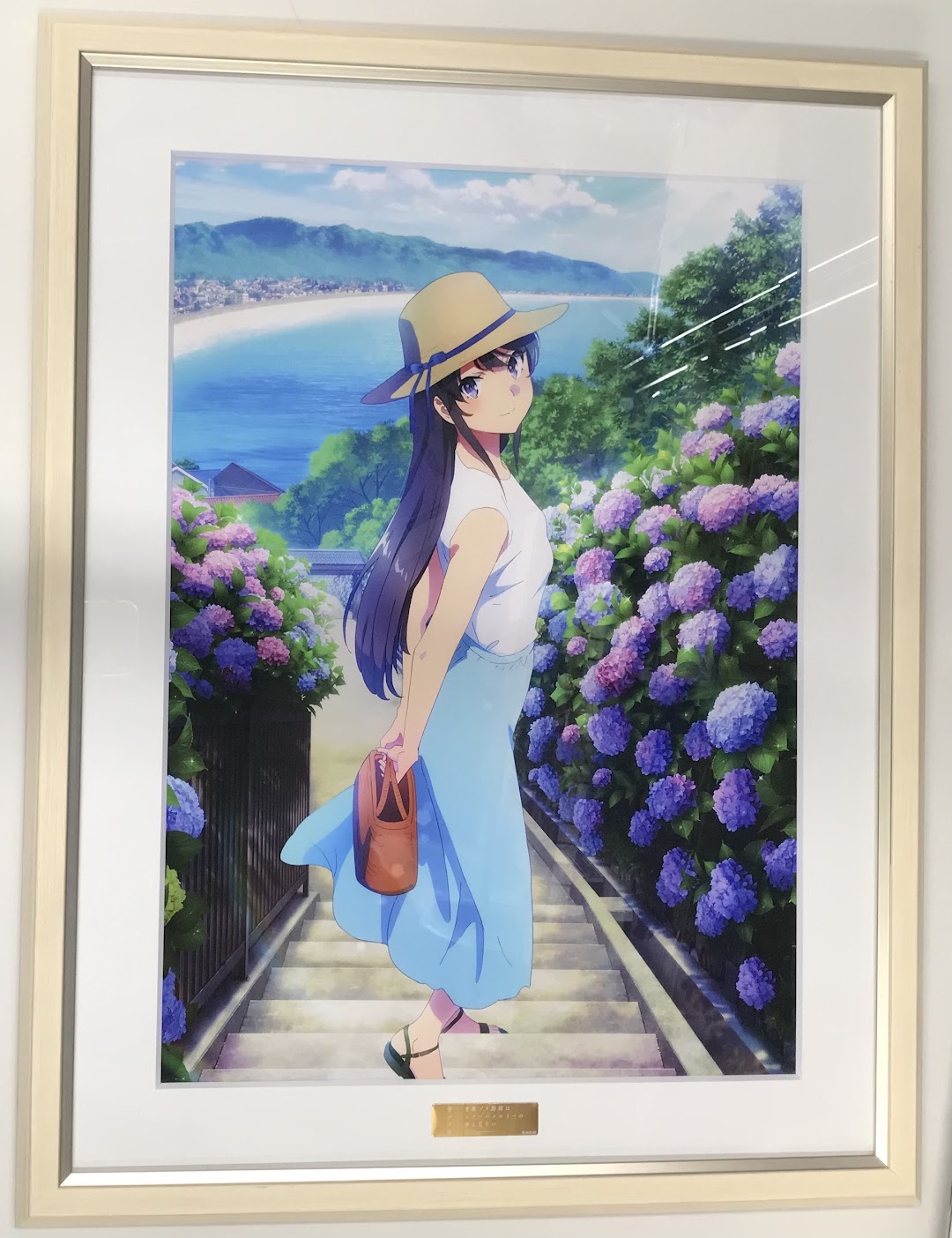青春ブタ野郎はスクールメモリーの夢を見ない -青ブタ展- キャラファイングラフ スペシャルビジュアル A3 桜島麻衣