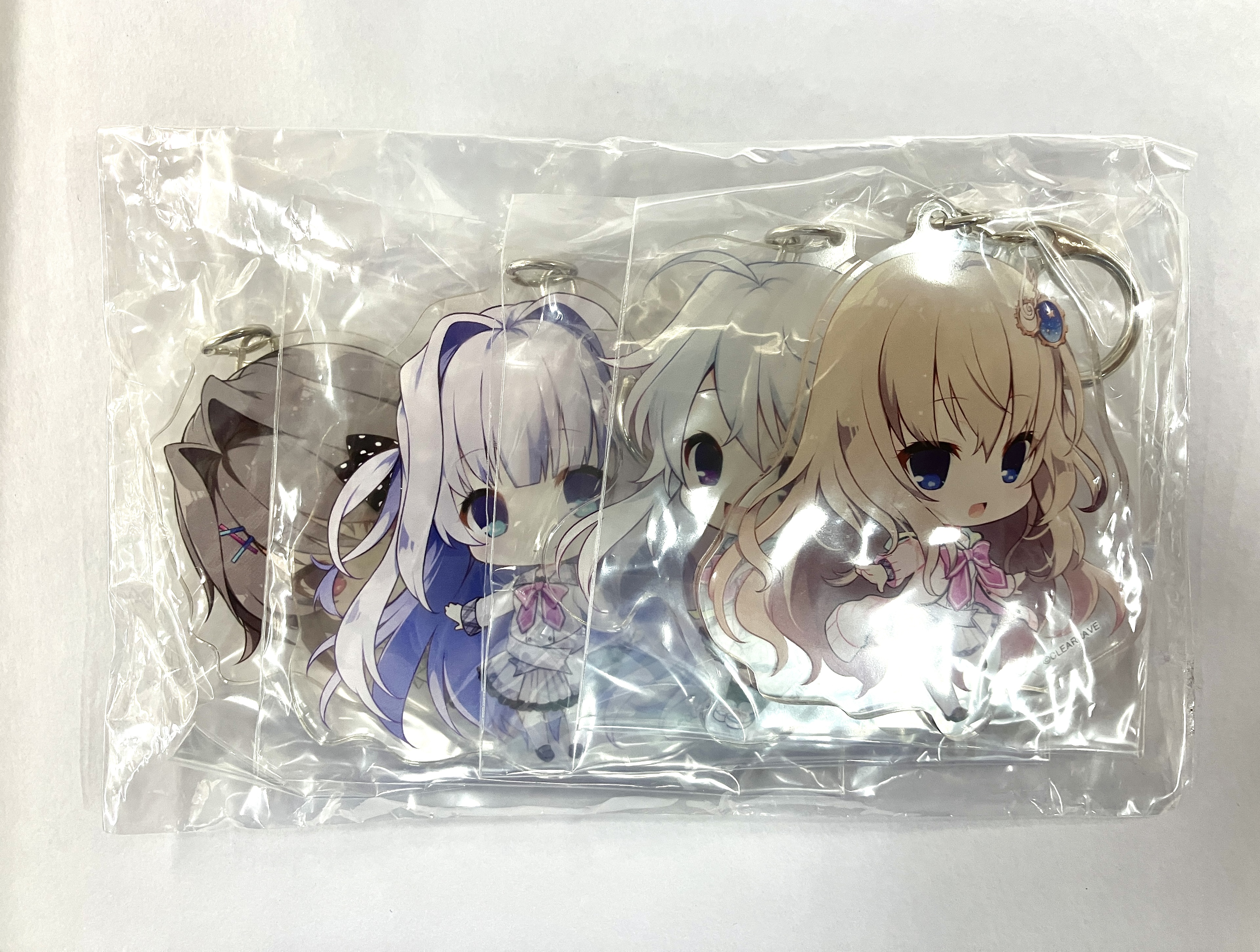 9-nine- アクリルキーホルダー4点セット 【げっちゅ屋有償特典】