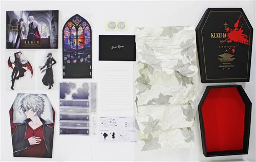 にじさんじ ChroNoiRグッズセット(begin+棺桶型BOX+イラストボード緩衝材+レターセット&封蝋風シール+アクリルスタンド) 【にじさんじ】[U助][APPLE BOMB]