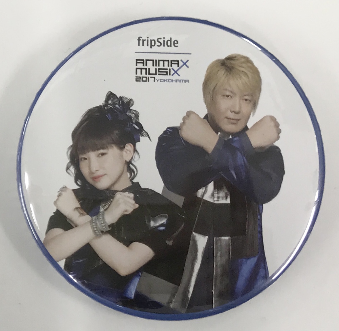 ANIMAX MUSIX 2017 YOKOHAMA コラボ缶バッジ fripSide