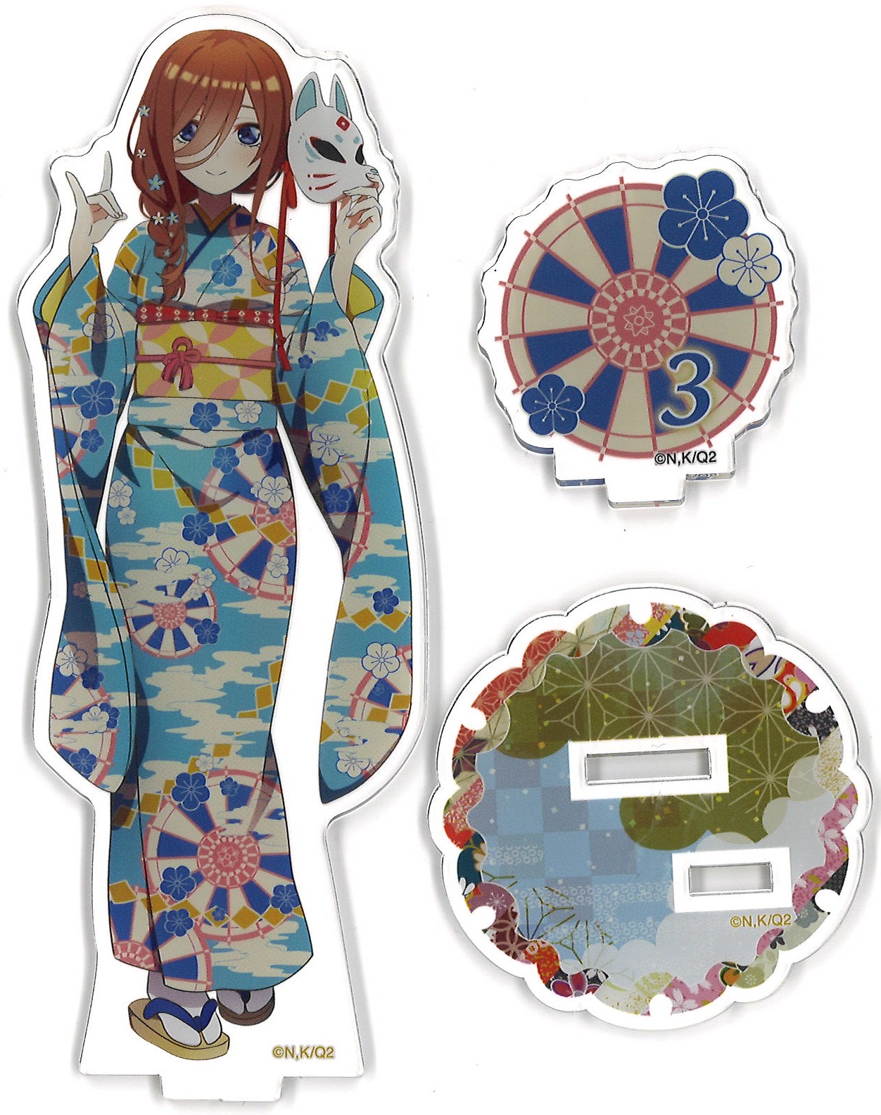 五等分の花嫁∬×東急ハンズ 和遊び アクリルスタンド 中野三玖