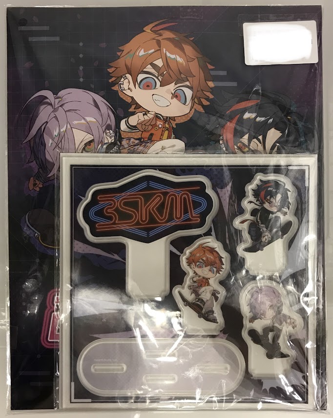 【未開封】にじさんじ 3SKM お花見中止を阻止せよ! アクリルジオラマ付き謎解きキット 榊ネス&北見遊征&魁星