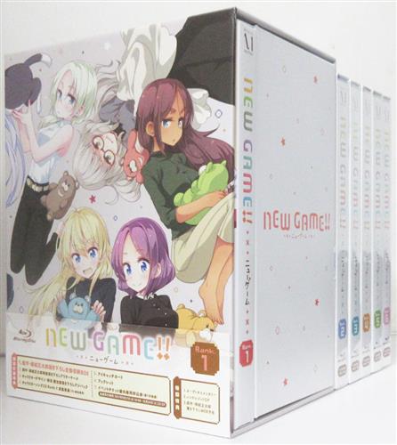 NEW GAME!! 全6巻セット(ゲーマーズ特典付) 【ブルーレイ】
