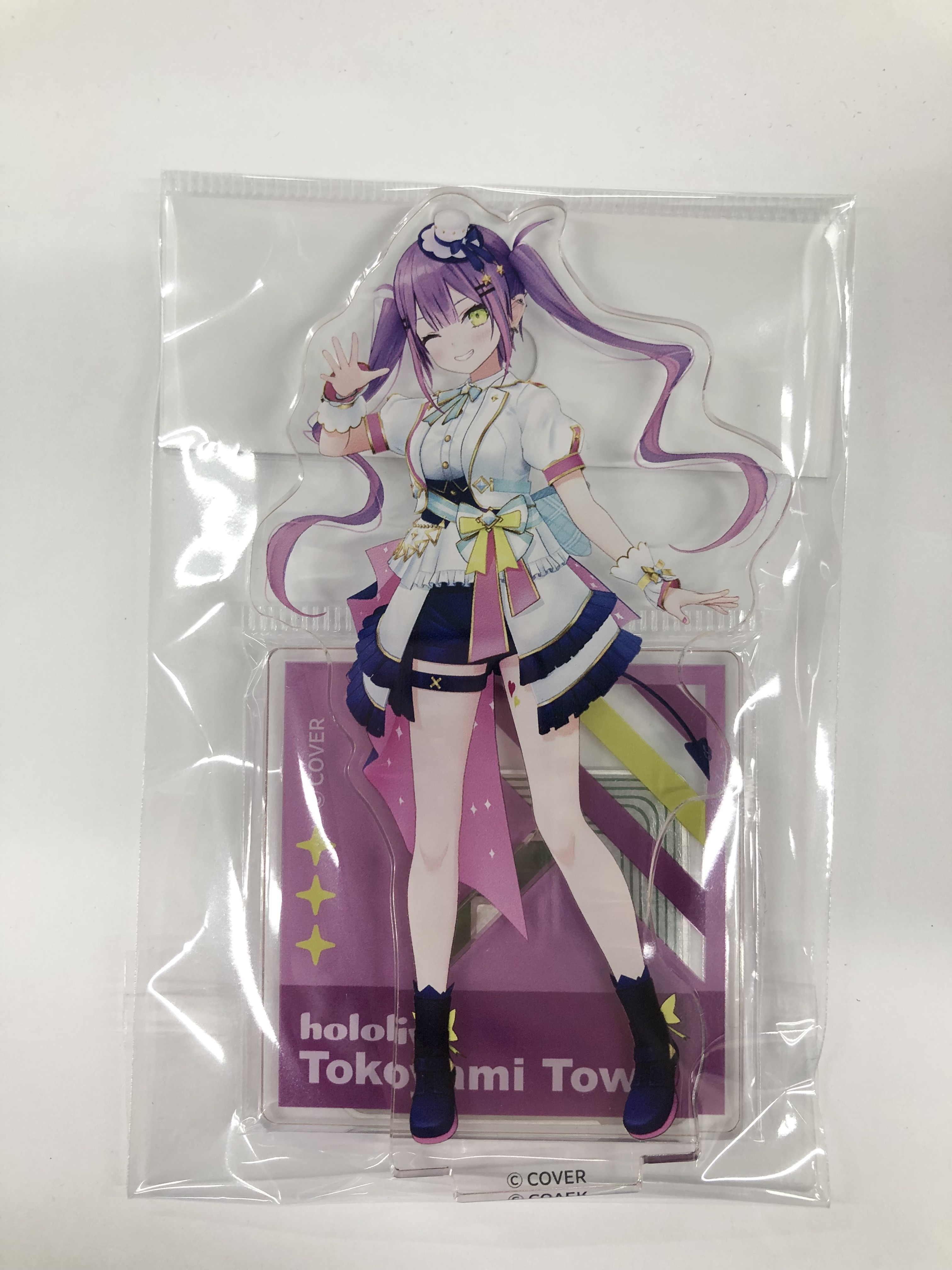 ホロライブ hololive SUPER EXPO 2023 3Dアクリルスタンド ブライト衣装ver. 常闇トワ