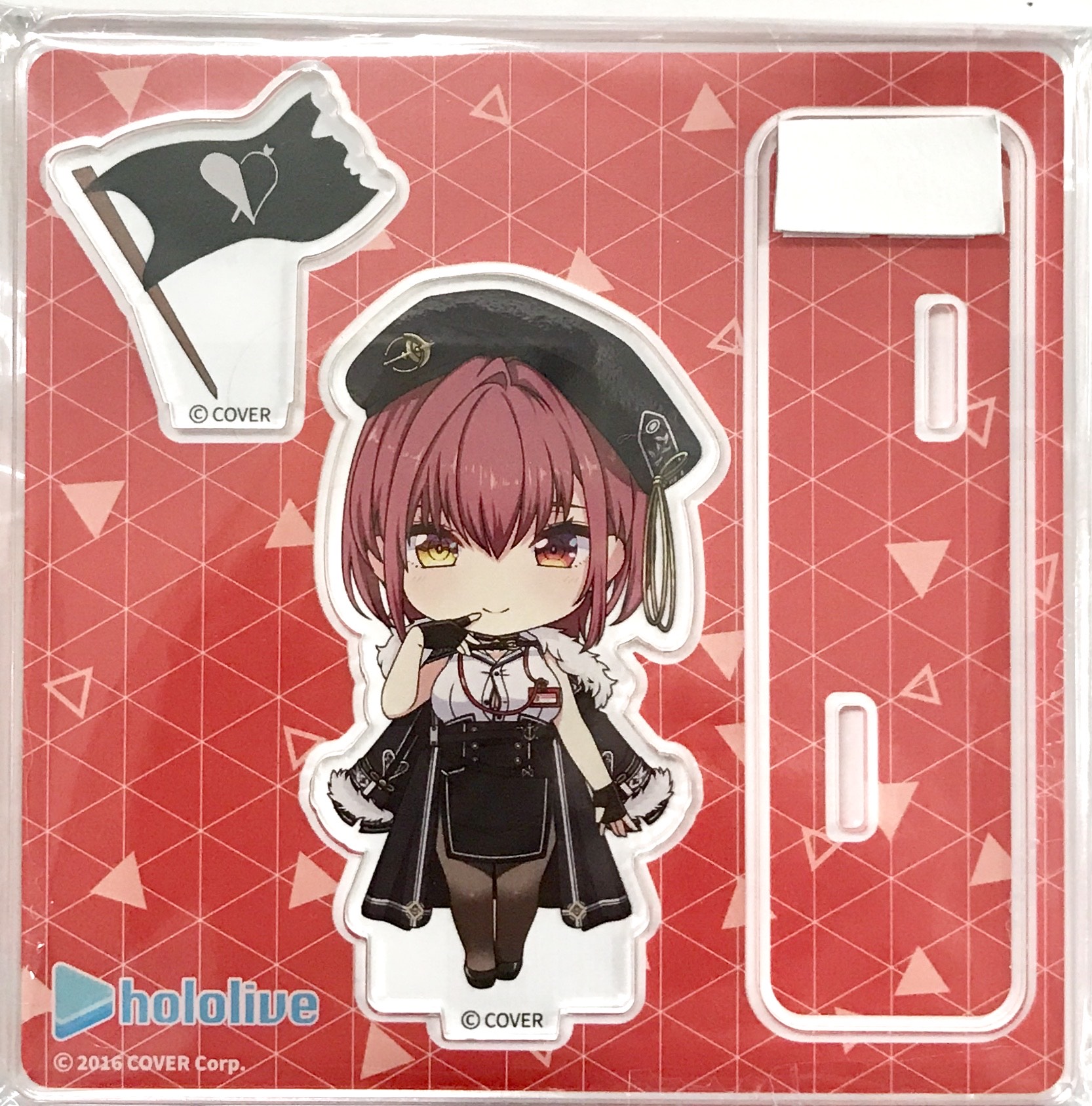 ねんどろいどぷらす ホロライブプロダクション アクリルジオラマスタンド 宝鐘マリン OL衣装Ver.