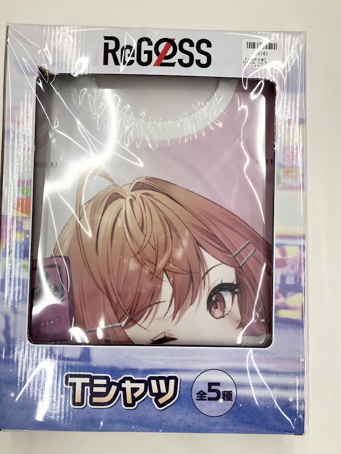 【未開封】ホロライブ ReGLOSS フルグラフィックTシャツ 一条莉々華