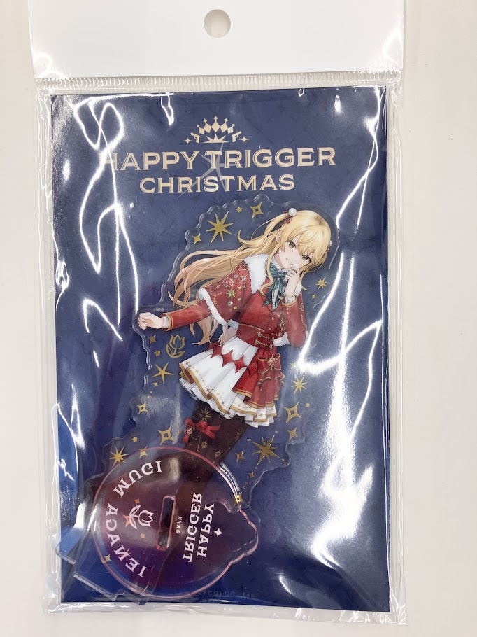にじさんじ HAPPY TRIGGER CHRISTMAS 箔押しアクリルスタンド 家長むぎ