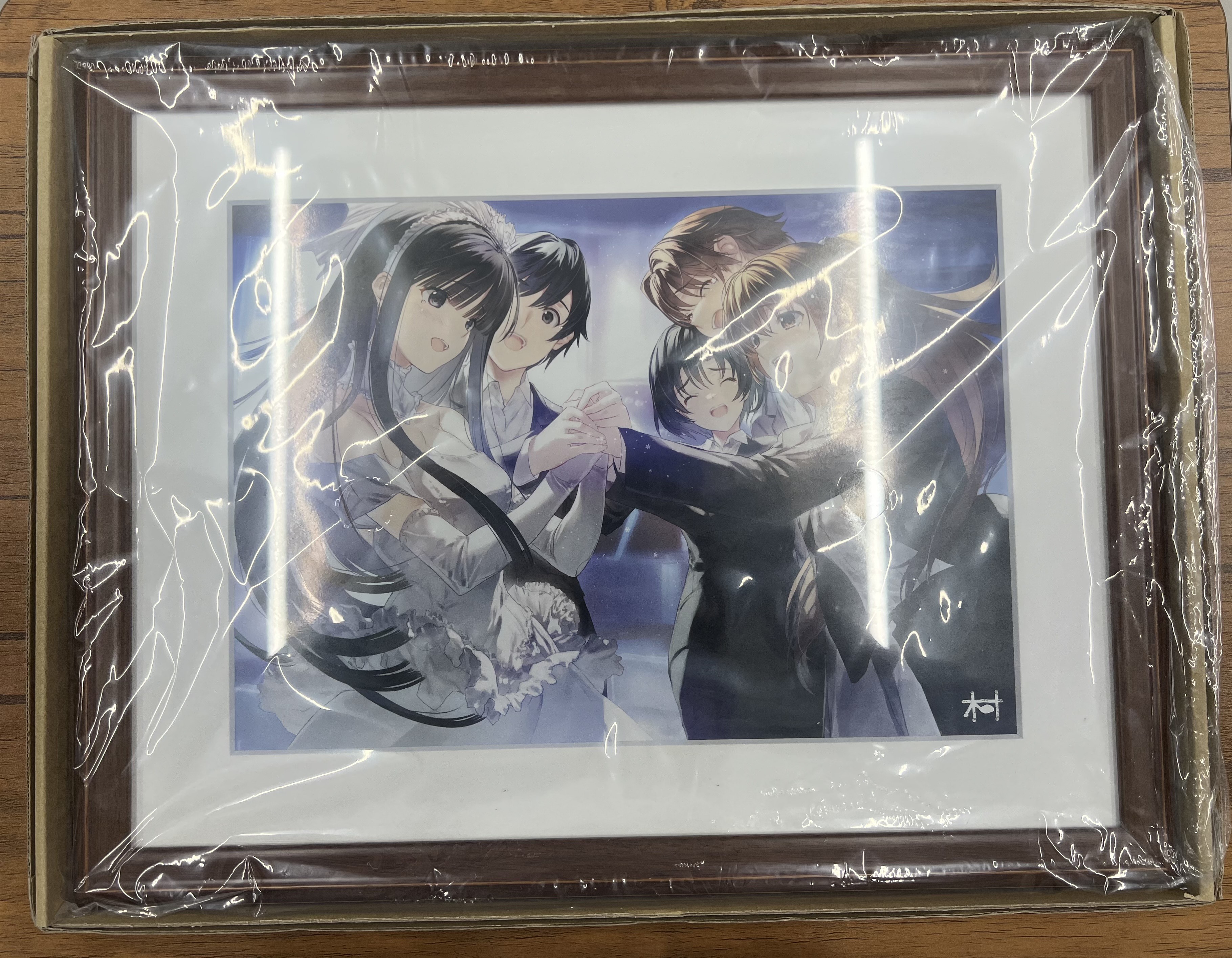 WHITE ALBUM 2 なかむらたけし直筆サイン入り描き下ろし複製原画 幸せへと戻る道
