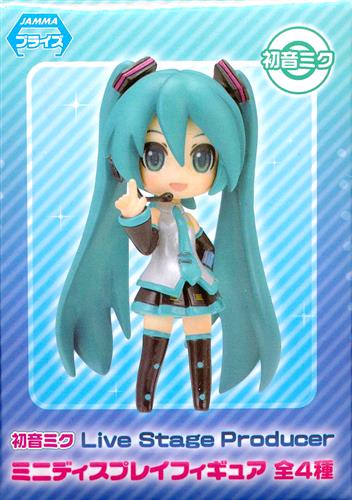 【未開封】初音ミク Live Stage Producer ミニディスプレイフィギュア 初音ミク