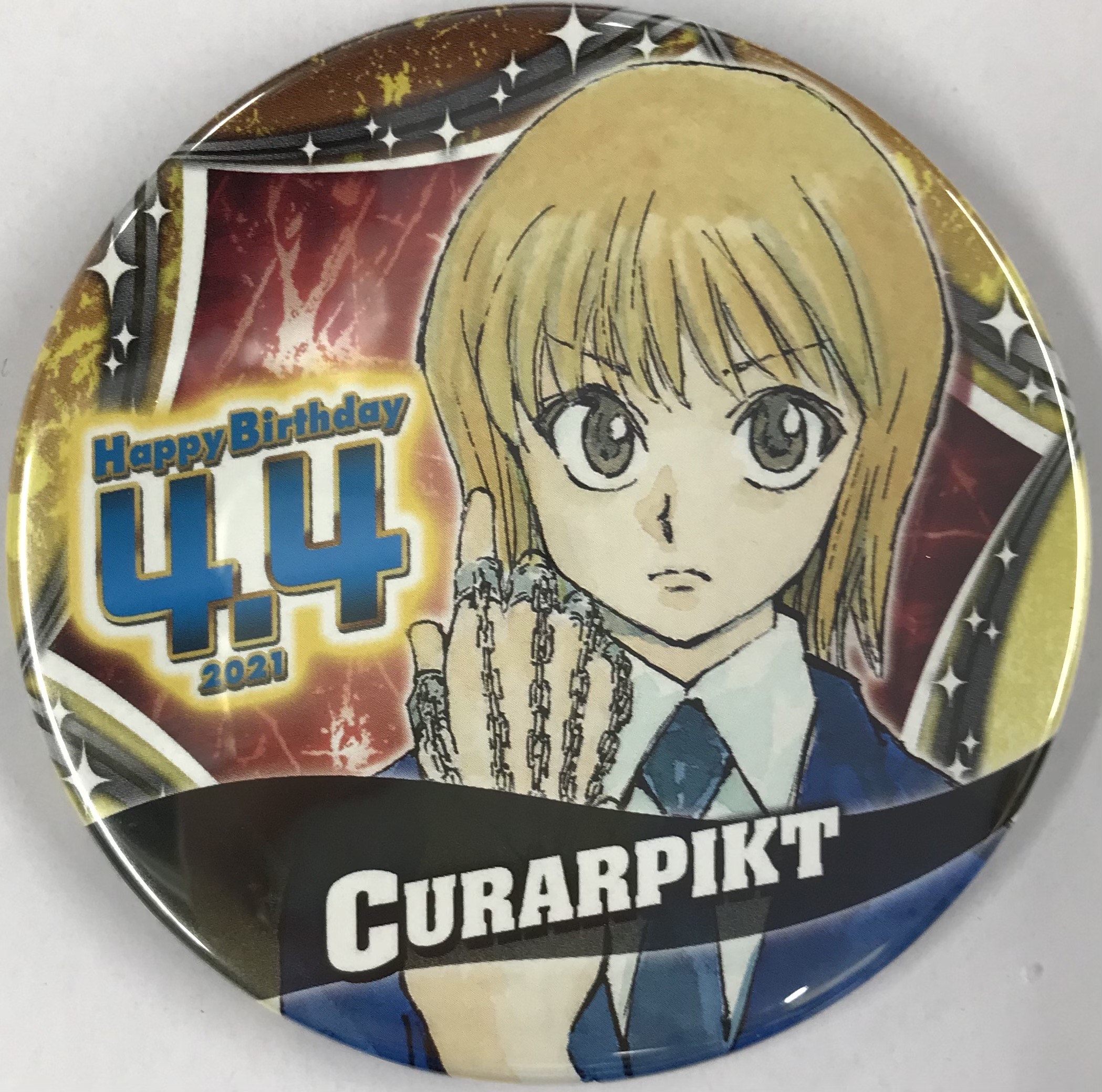 HUNTER×HUNTER バースデイ缶バッジ クラピカ