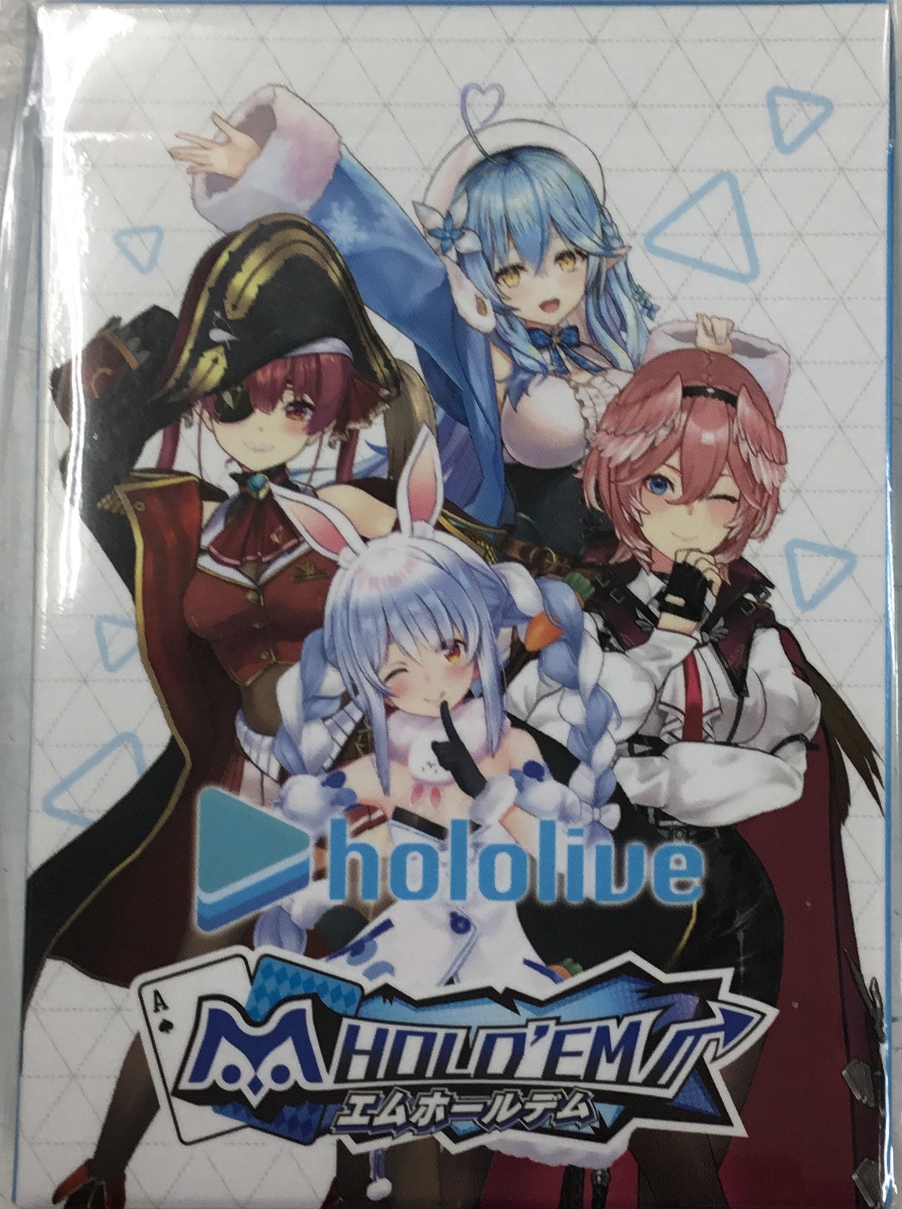 【未開封】m HOLD'EM×ホロライブ ホロライブコラボ 第1弾トランプ争奪戦 ホロライブコラボトランプ
