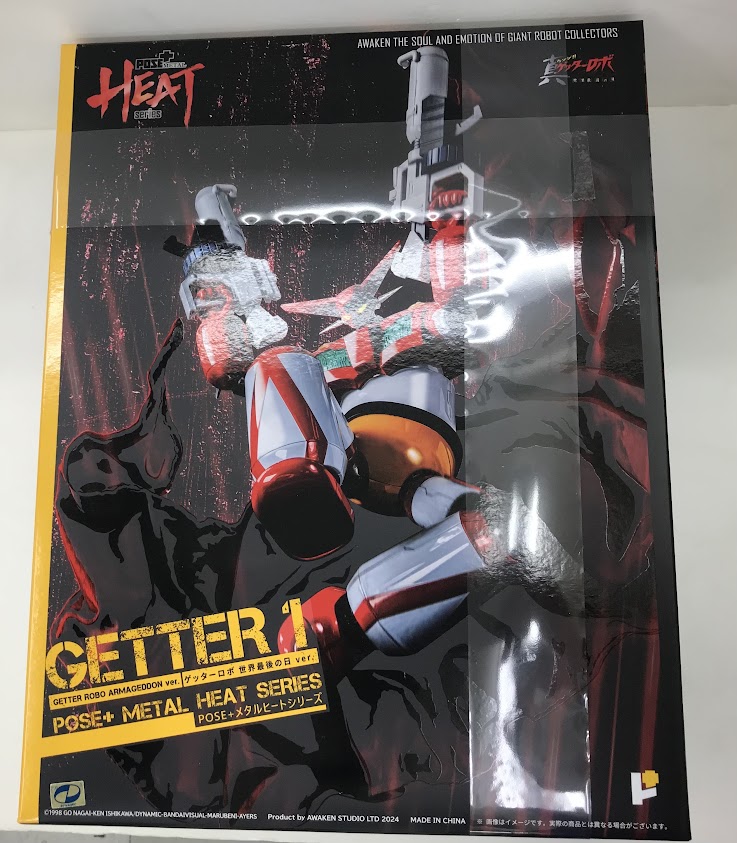 【未開封】POSE+METAL HEAT series 真ゲッターロボ 世界最後の日 ゲッター1(世界最後の日Ver.) 【フィギュア】[AWAKEN STUDIO]