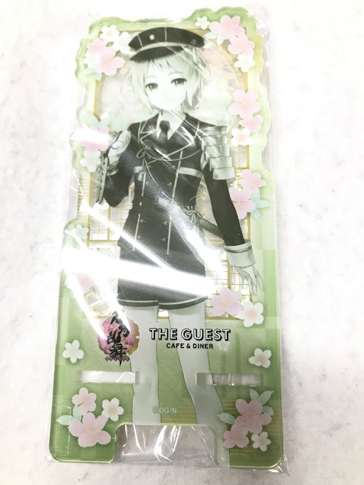 刀剣乱舞×THE GUEST CAFE&DINER アクリルスマホスタンド 毛利藤四郎 【刀剣乱舞×THE GUEST CAFE&DINER 限定】