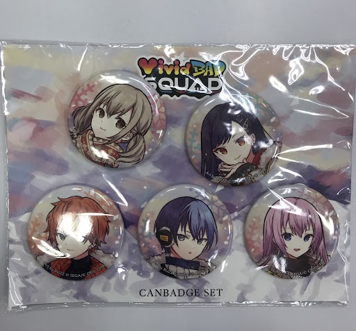 【未開封】プロジェクトセカイ カラフルステージ! ミライ 缶バッジセット Vivid BAD SQUAD