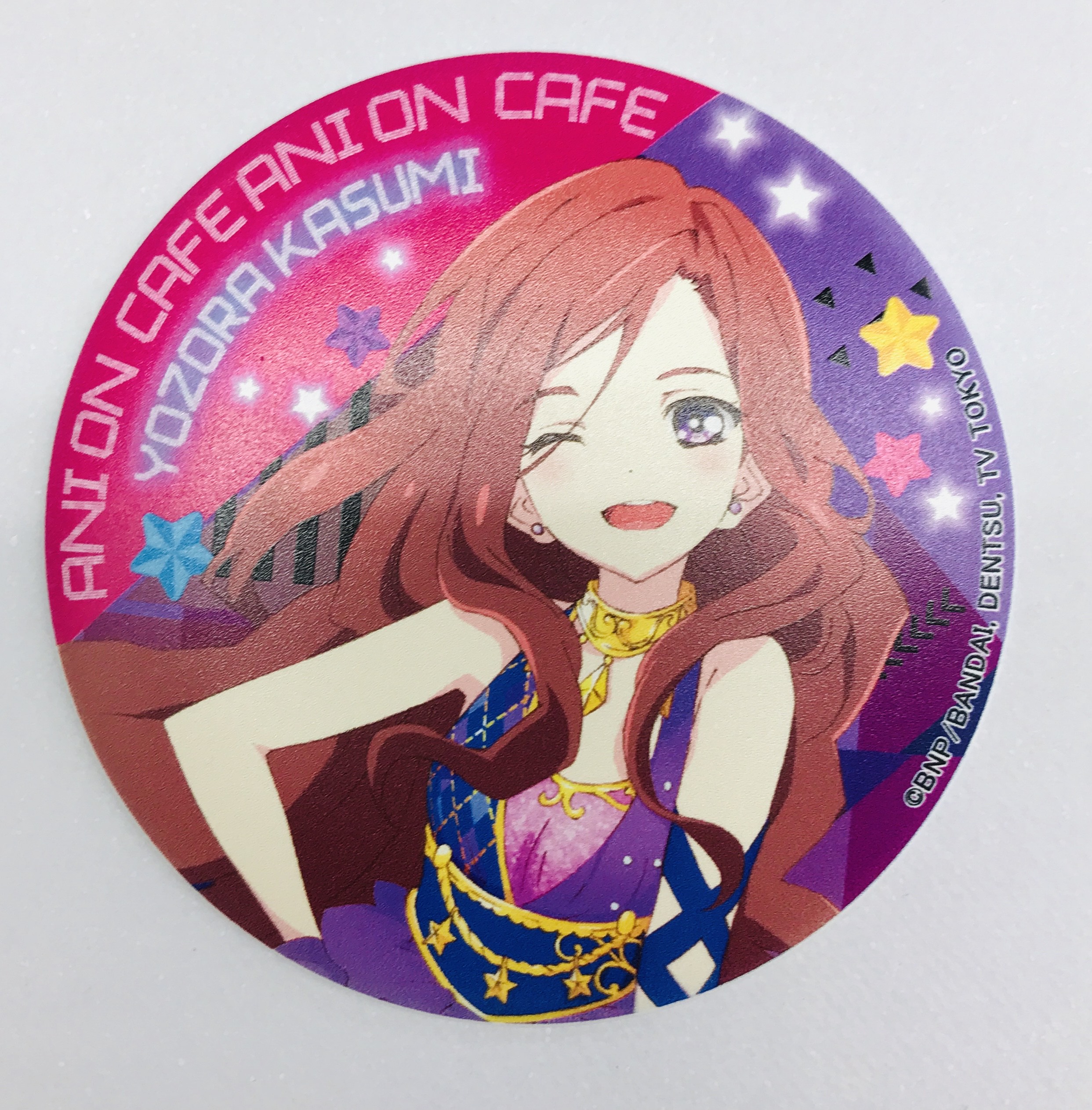 アイカツスターズ! アニON CAFE マグバッジ(マグネット付きバッジ) 6 香澄夜空