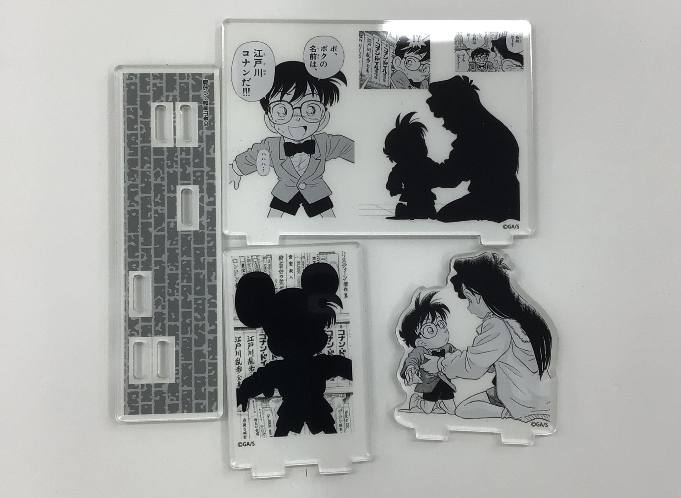 【未開封】名探偵コナン -連載30周年記念- 名探偵コナン展 コミックアクリルスタンド 江戸川コナン×毛利蘭