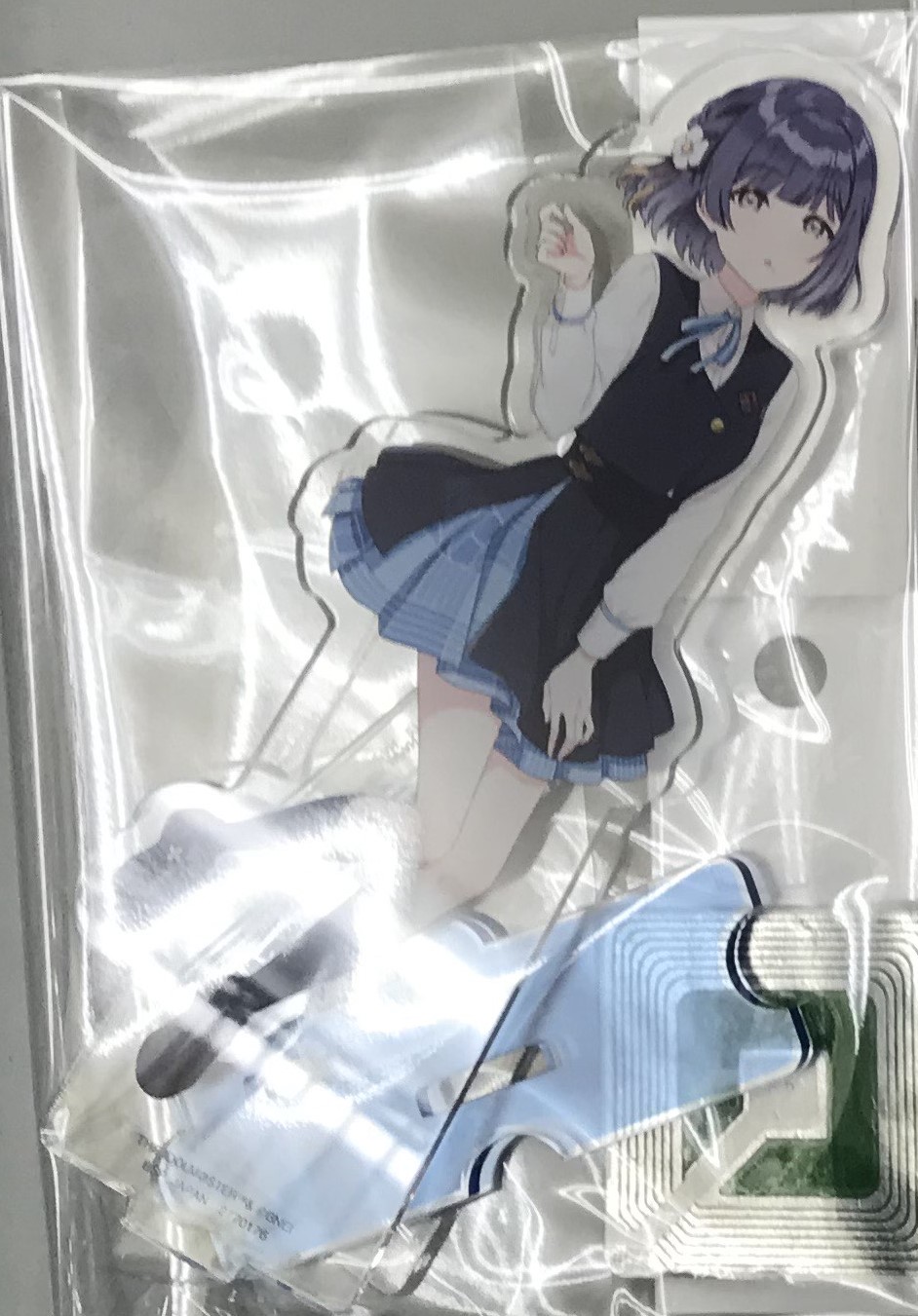 【未開封】学園アイドルマスター スタンド付きビッグアクリルフィギュア vol.2 秦谷美鈴