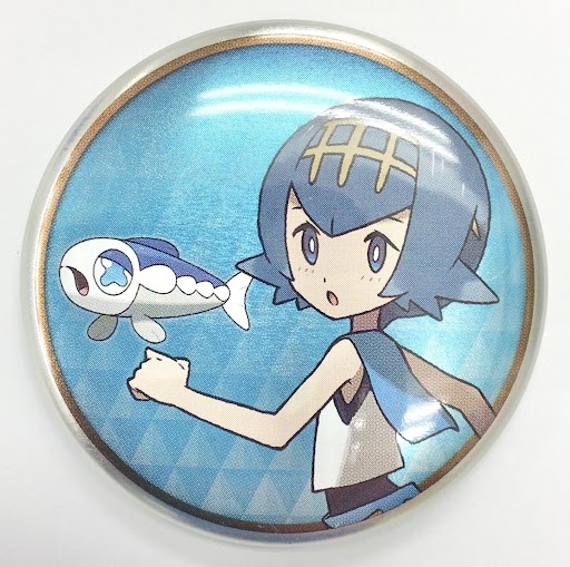 ポケットモンスター 缶バッジコレクション ～アローラ編 A～ ヨワシ&スイレン