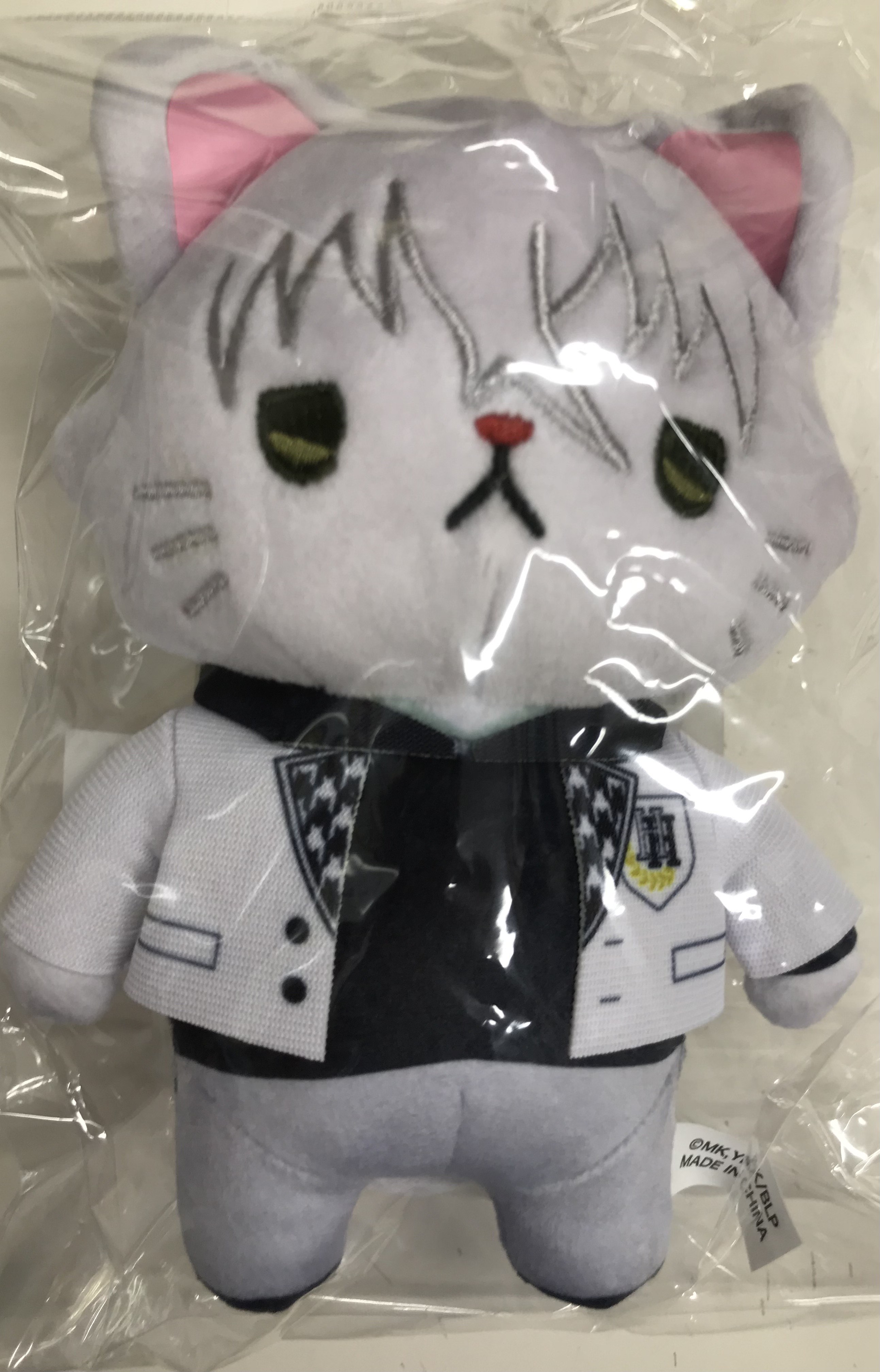 劇場版 ブルーロック -EPISODE 凪- withCAT アイマスク付きぬいぐるみキーホルダー 凪誠士郎(制服Ver.)