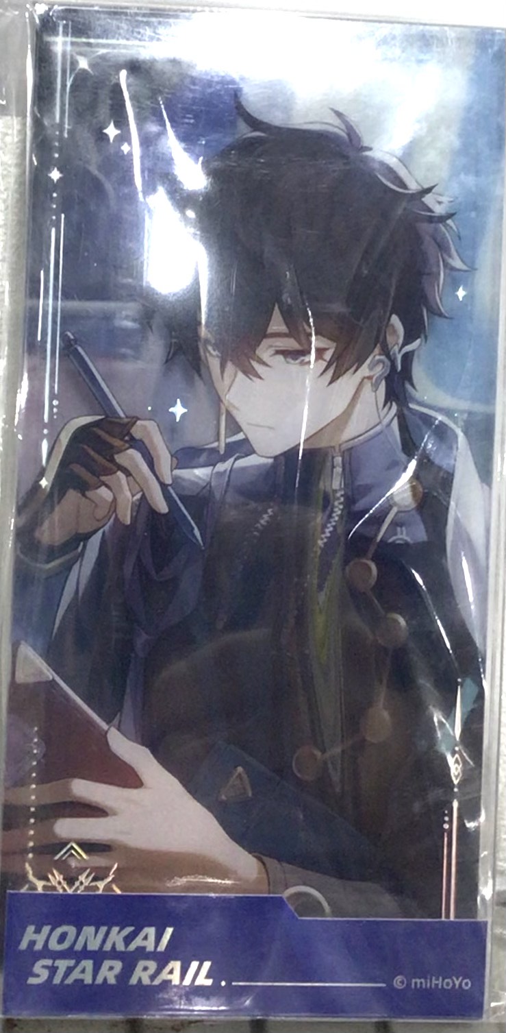 崩壊:スターレイル 光円錐シリーズ 流砂アクリルスタンド 沈黙のみ 丹恒