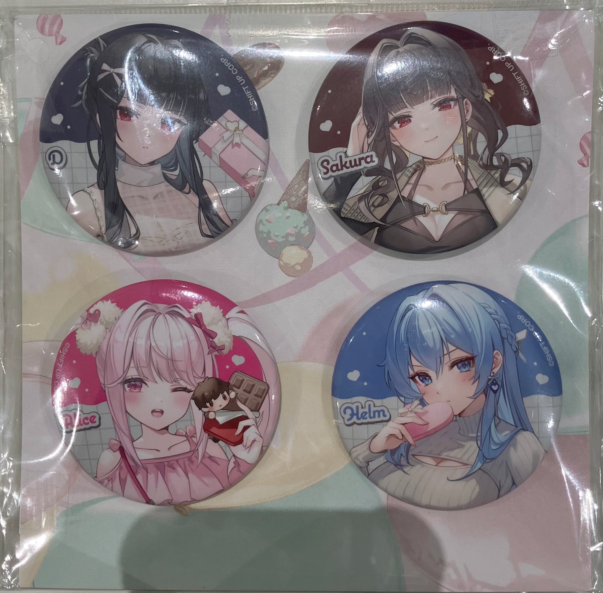 勝利の女神:NIKKE 缶バッジセット