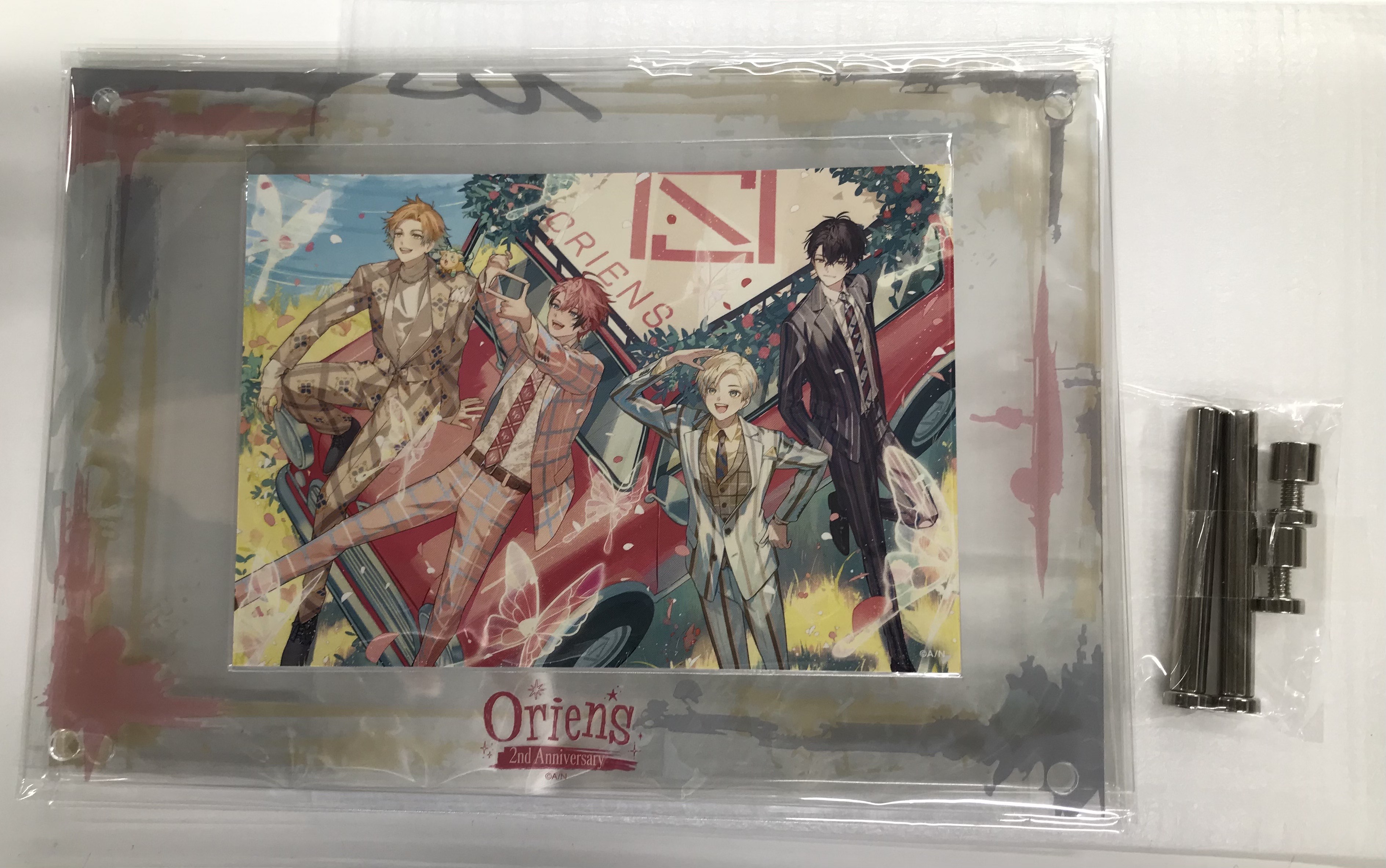 にじさんじ Oriens 2nd Anniversary アクリルフレーム&ブロマイド風カードセット